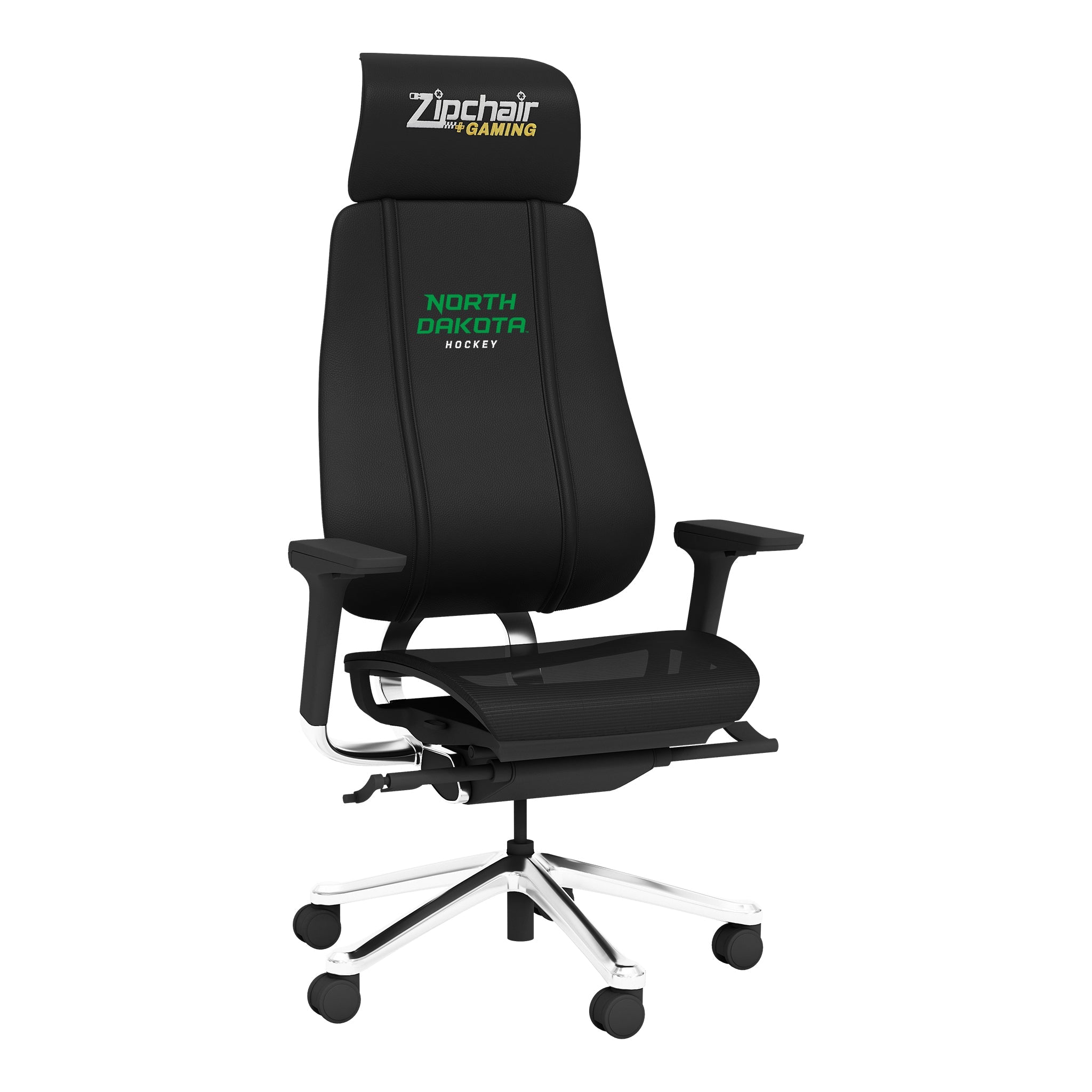 PhantomX Gaming Chair with University of North Dakota Hockey Logo