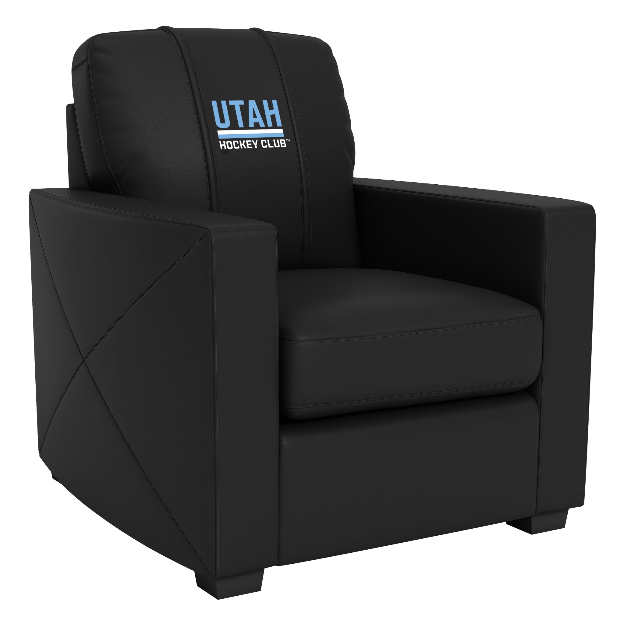 Silver Club Chair with Utah Hockey Club Secondary Logo