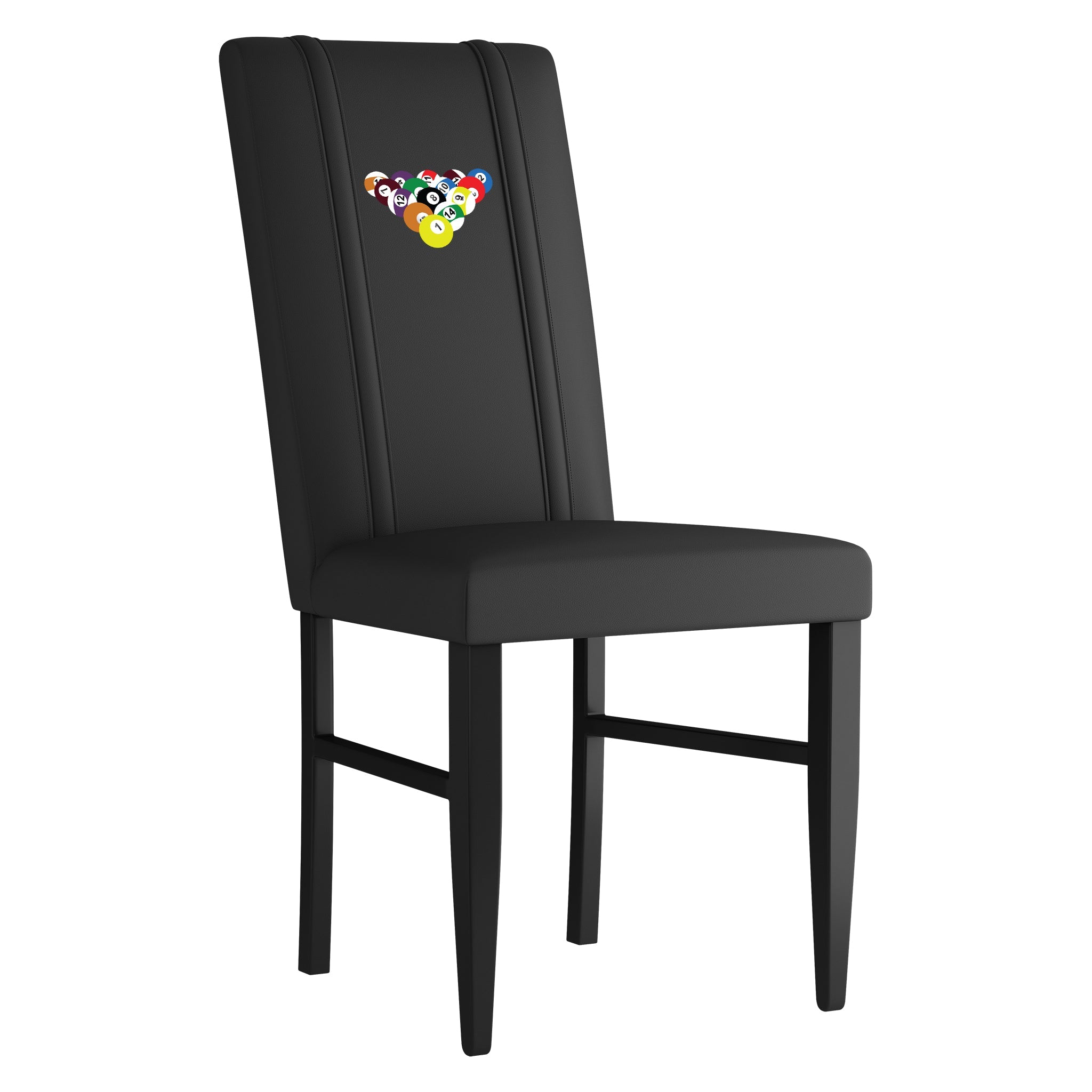 Side Chair 2000 with Billiards Logo Panel Set of 2