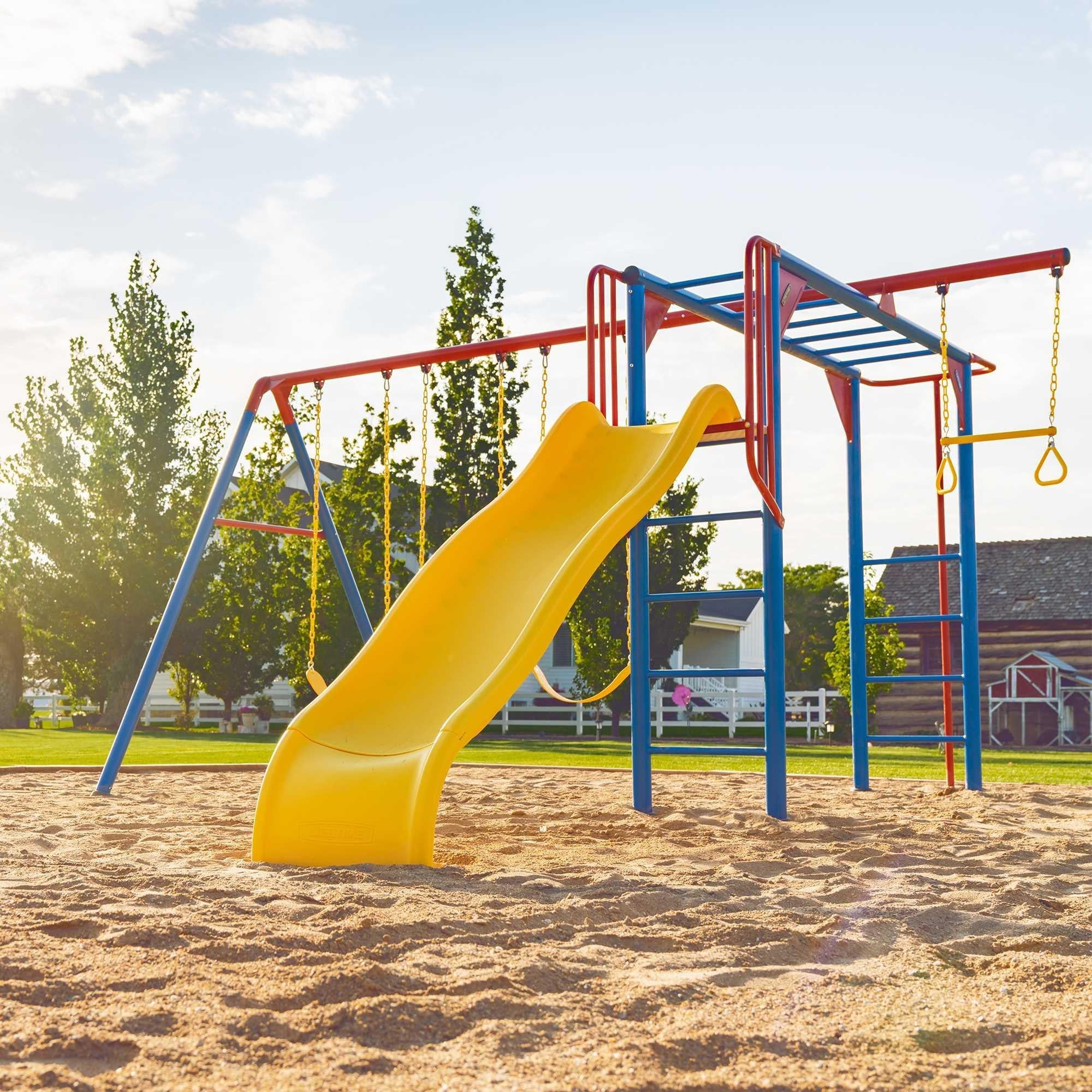 Lifetime Monkey Bar Adventure Swing Set (Primary) - 91022