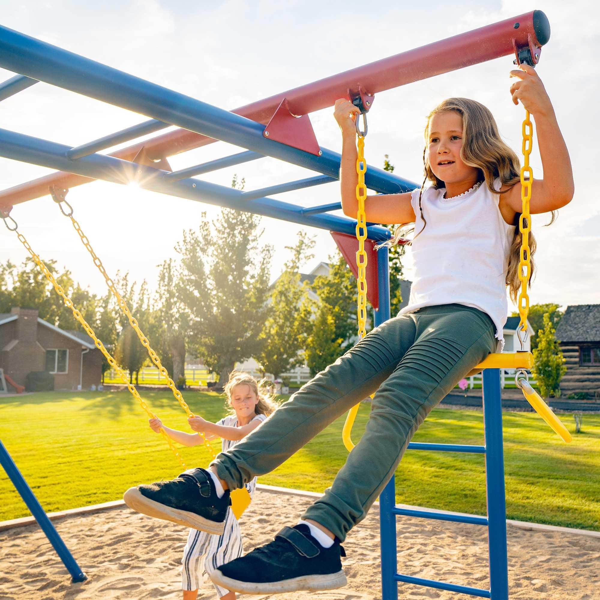 Lifetime Monkey Bar Adventure Swing Set (Primary) - 91022