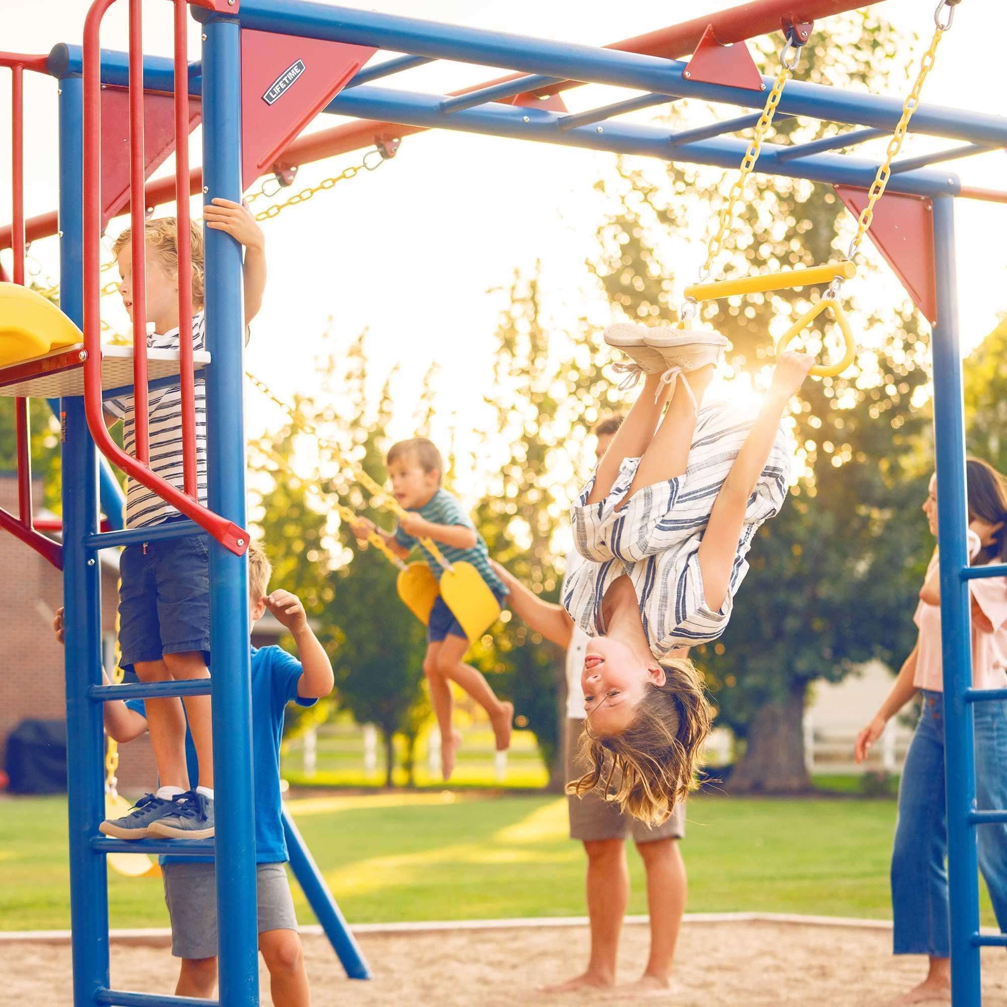 Lifetime Monkey Bar Adventure Swing Set (Primary) - 91022