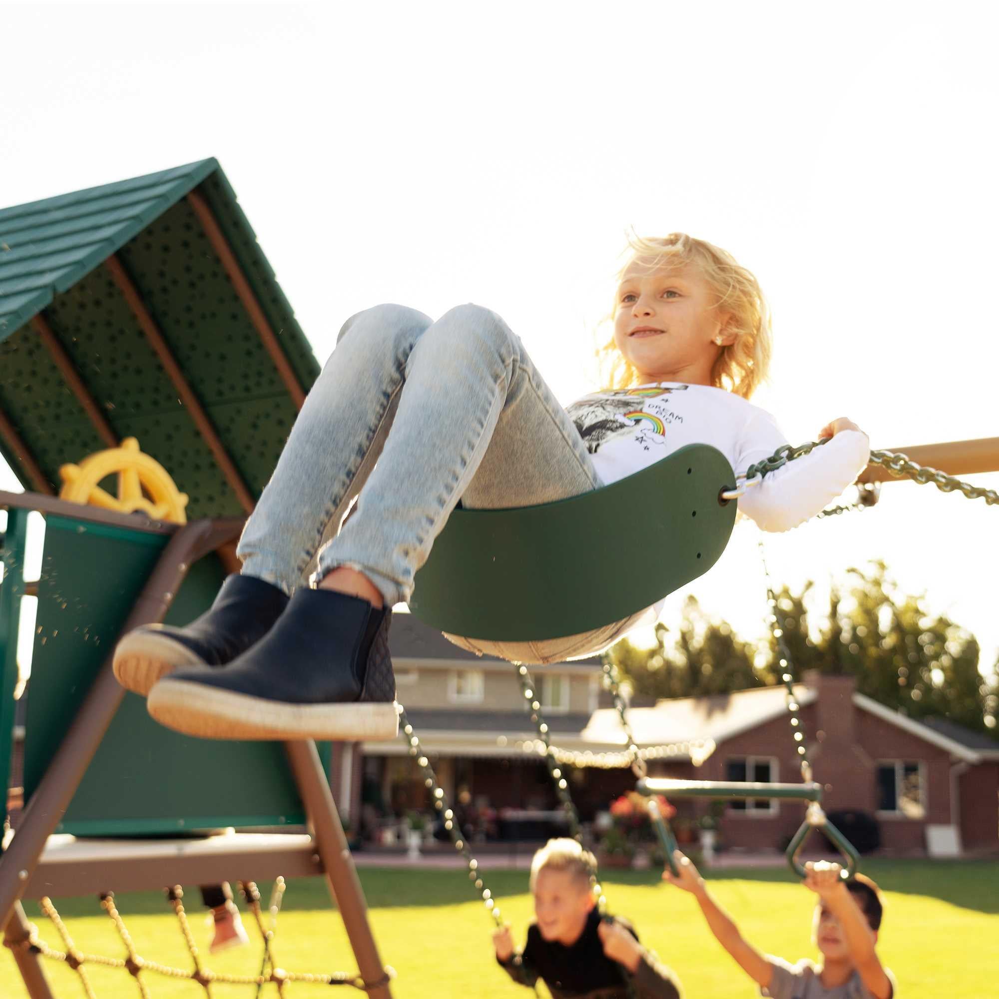 Lifetime Big Stuff Swing Set (Earthtone) - 91069