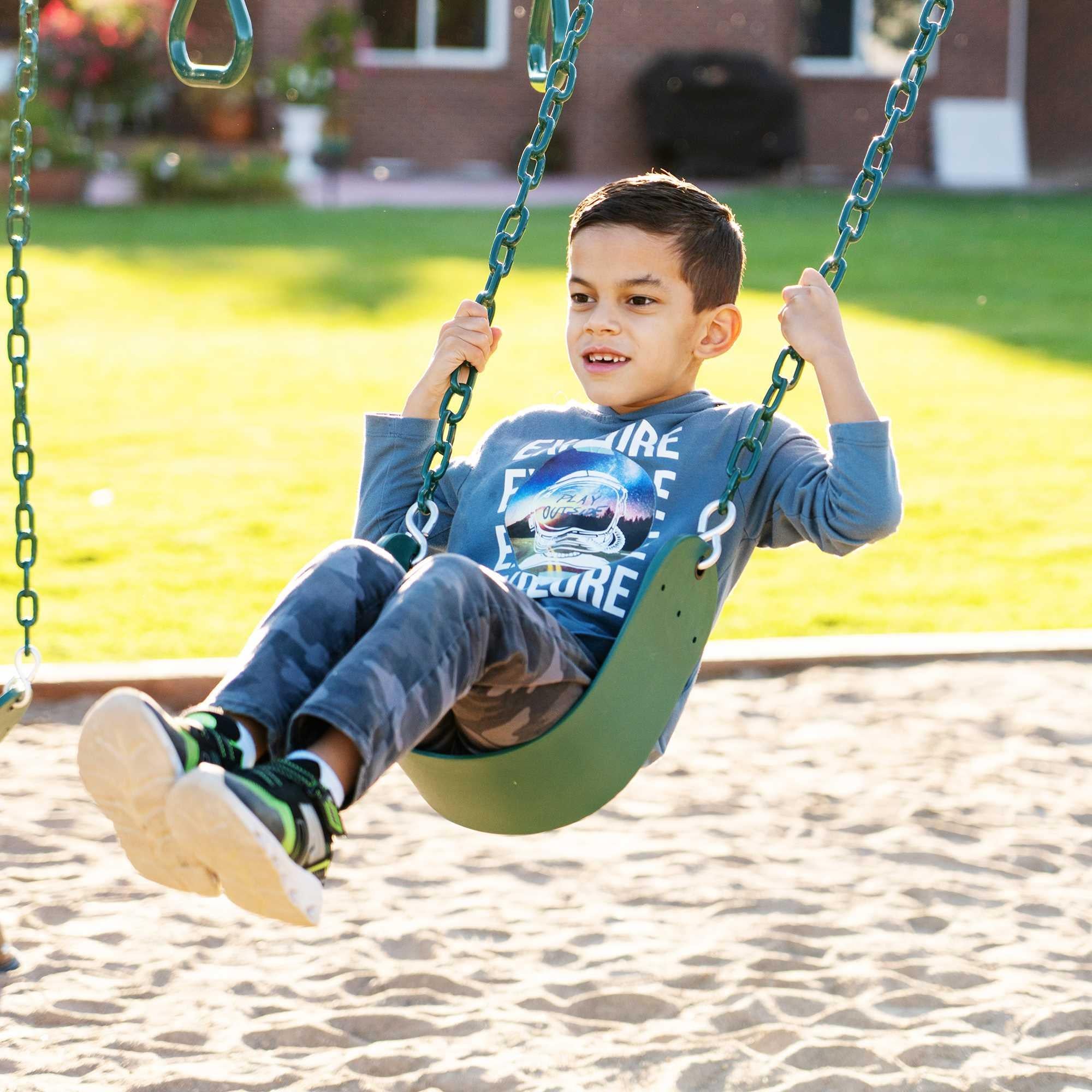 Lifetime Big Stuff Swing Set (Earthtone) - 91069