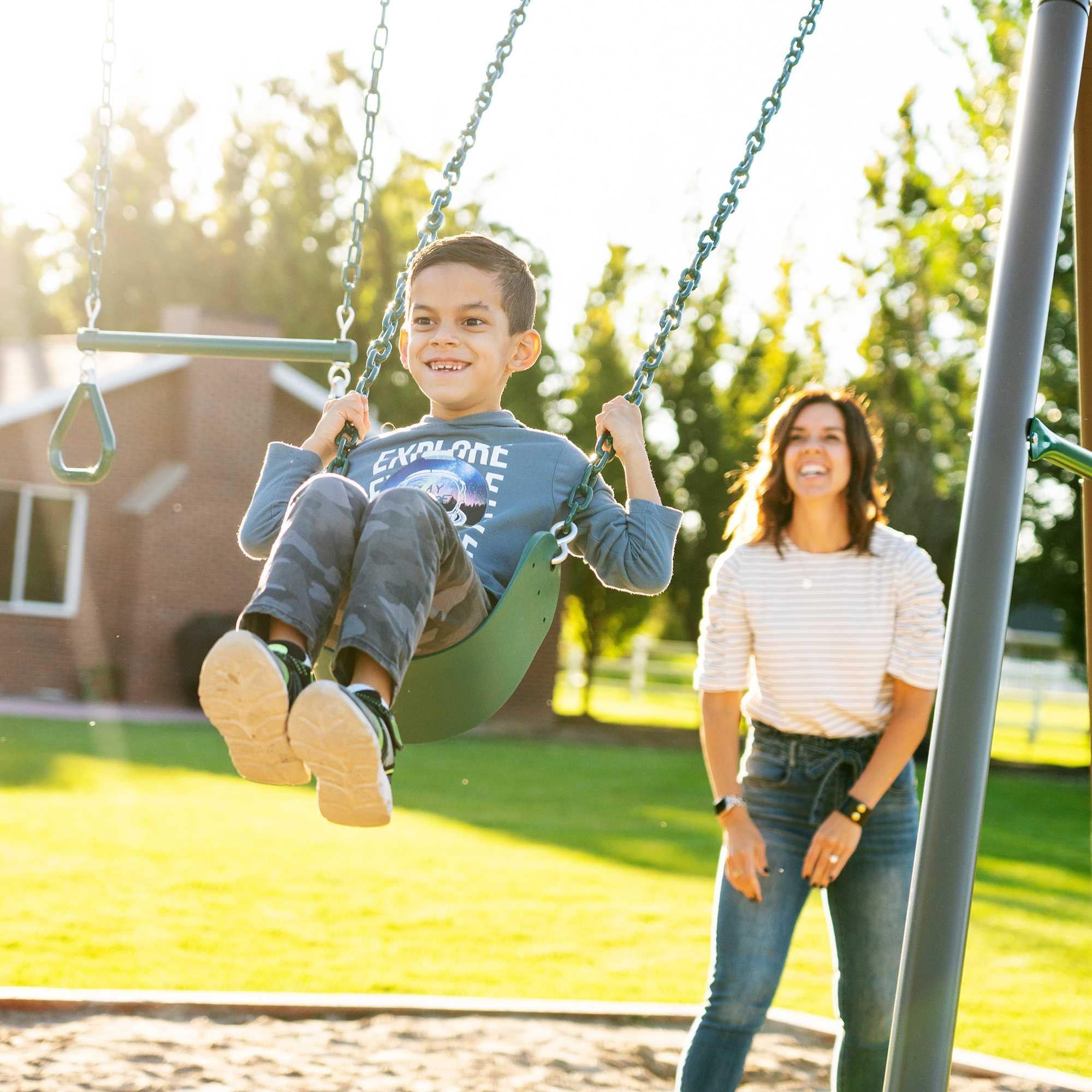 Lifetime Big Stuff Swing Set (Earthtone) - 91069