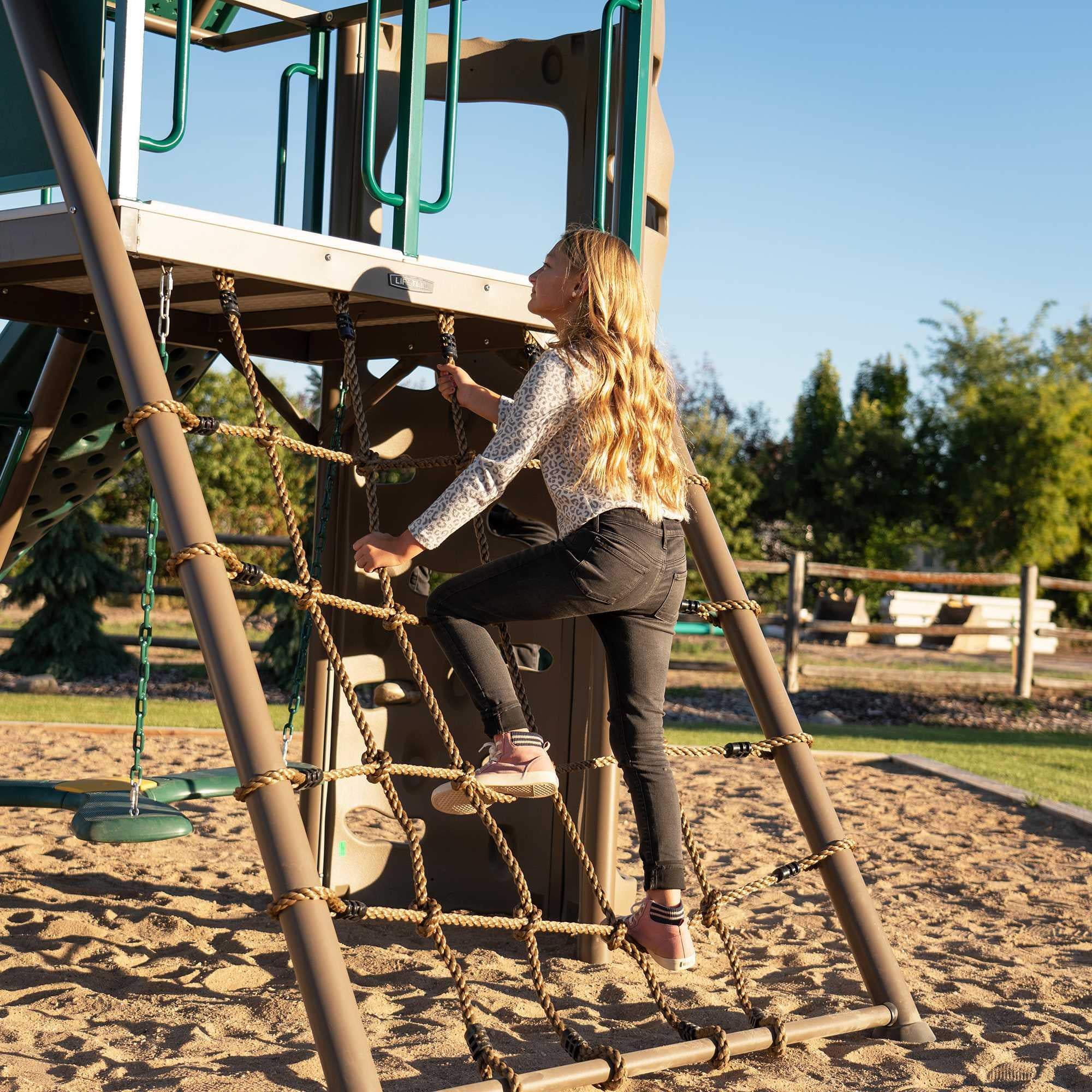 Lifetime Big Stuff Swing Set (Earthtone) - 91069
