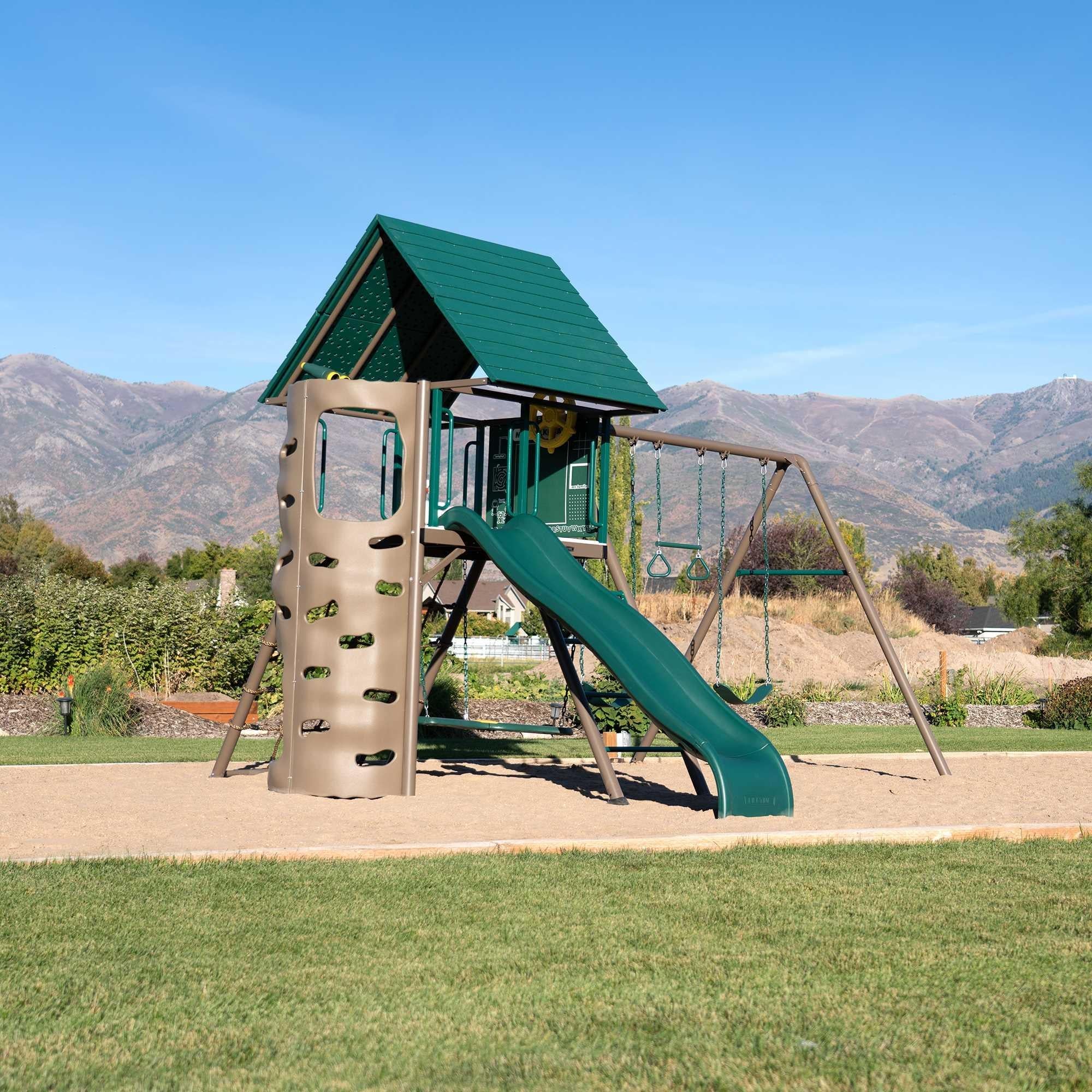 Lifetime Big Stuff Swing Set (Earthtone) - 91069