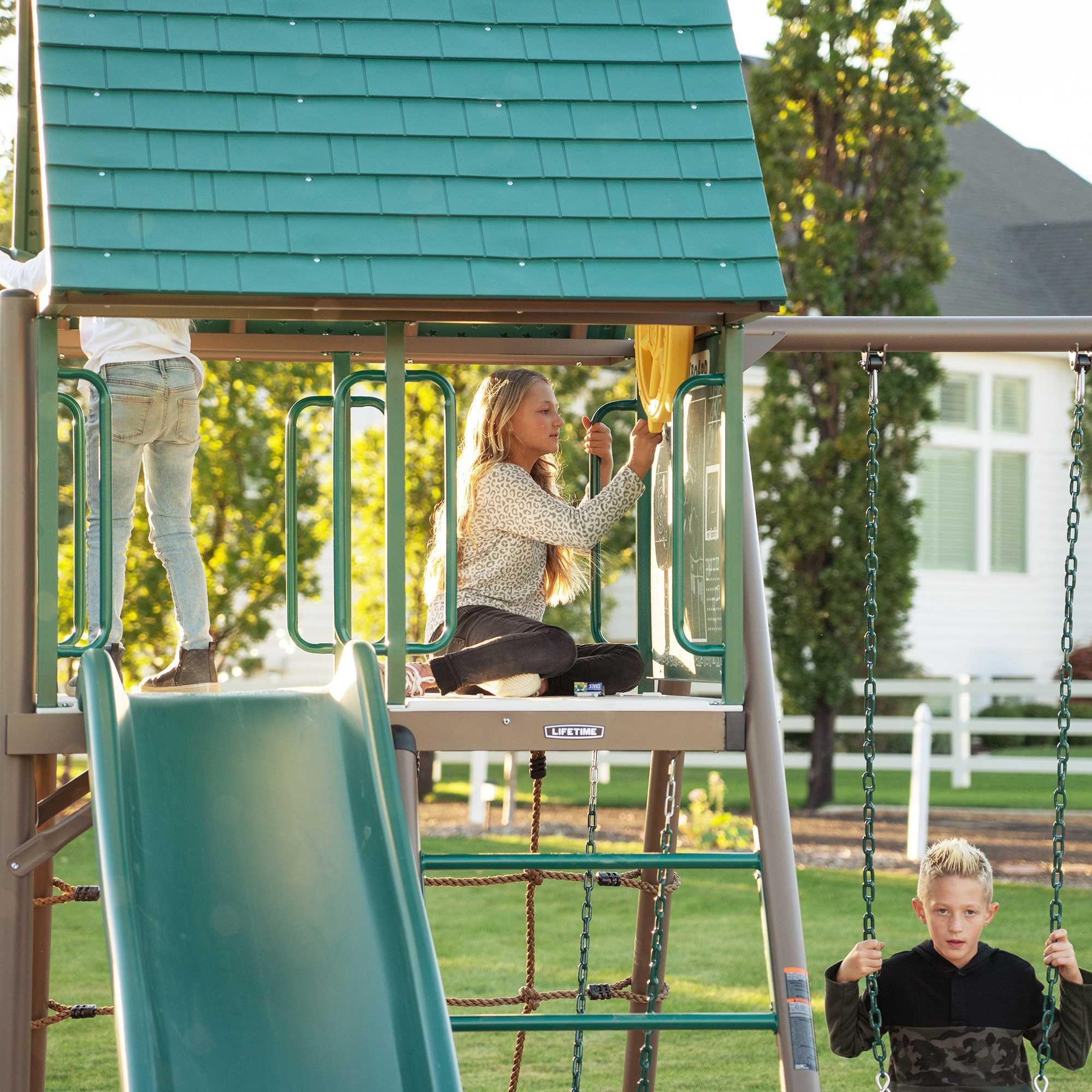 Lifetime Big Stuff Swing Set (Earthtone) - 91069