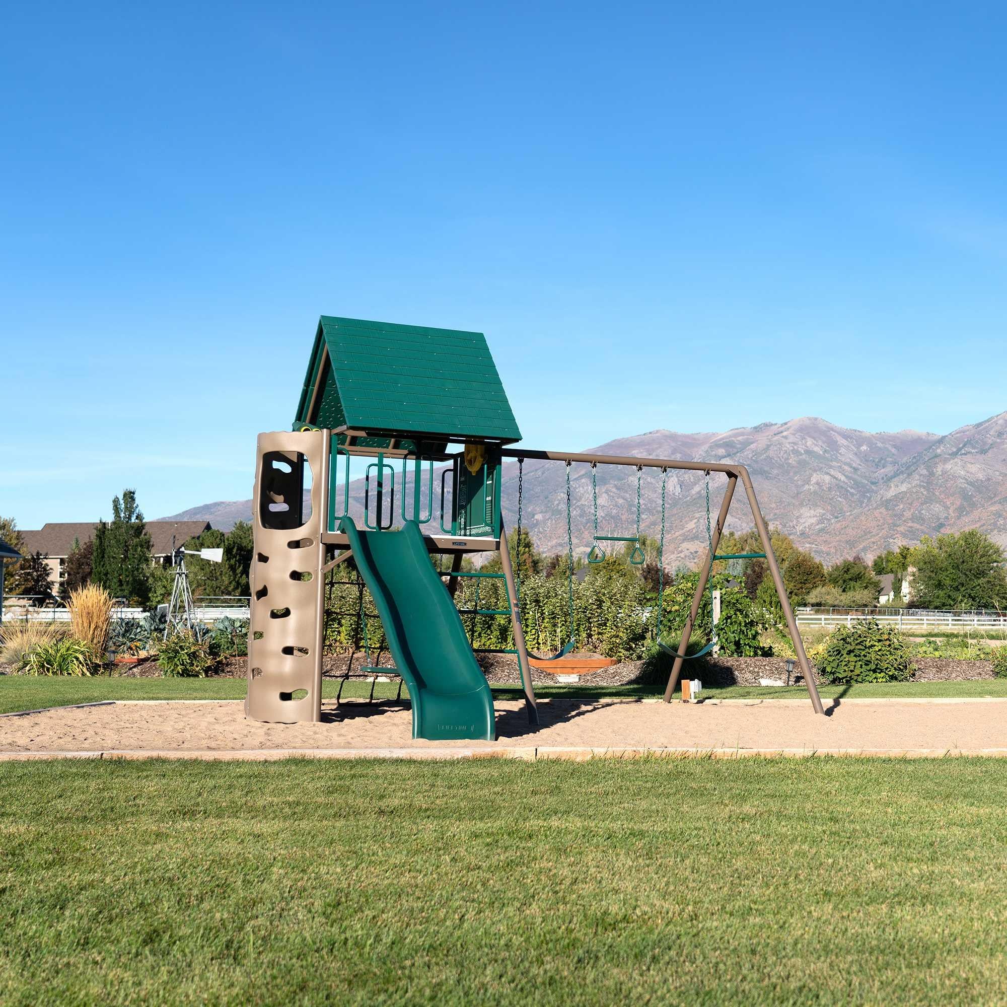 Lifetime Big Stuff Swing Set (Earthtone) - 91069