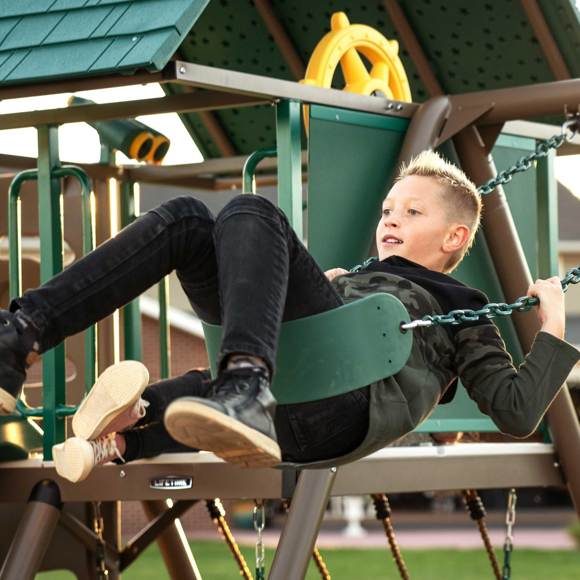 Lifetime Big Stuff Swing Set (Earthtone) - 91069