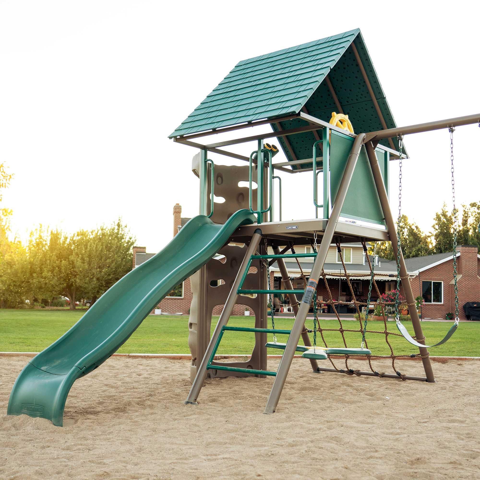 Lifetime Big Stuff Swing Set (Earthtone) - 91069