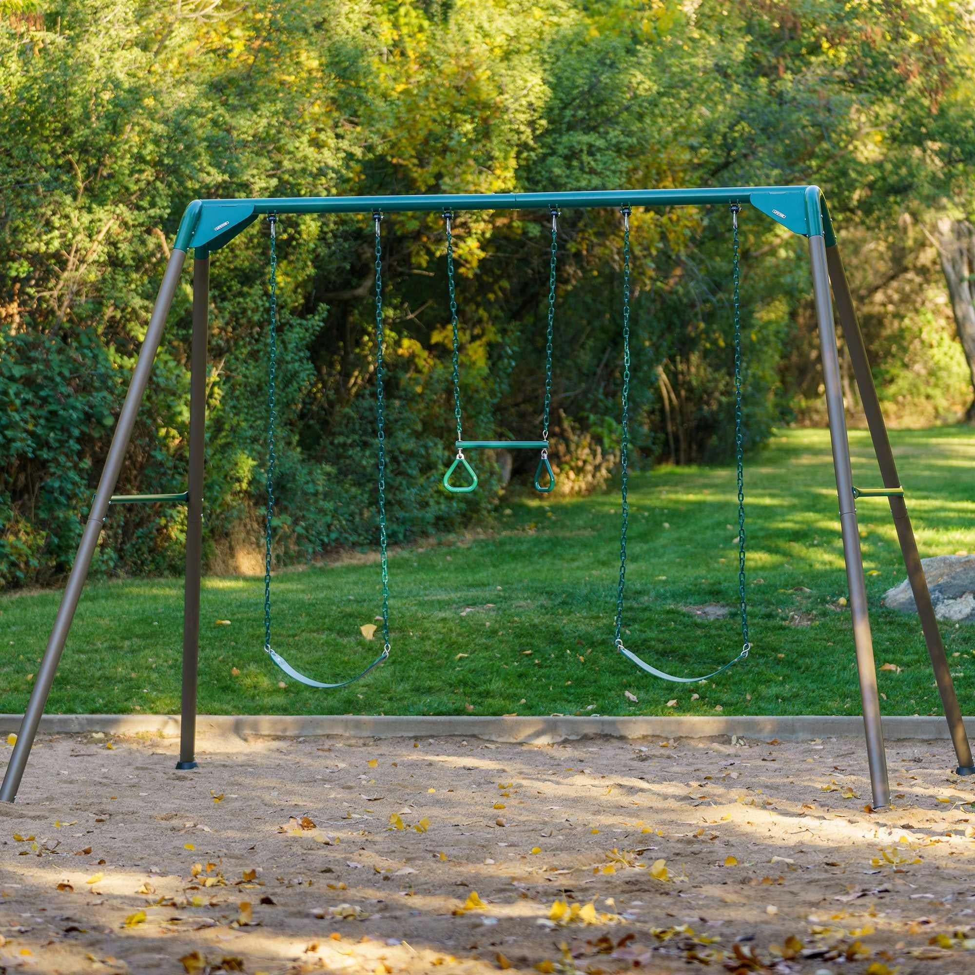 Lifetime Metal Swing Set (Earthtone) - 91137
