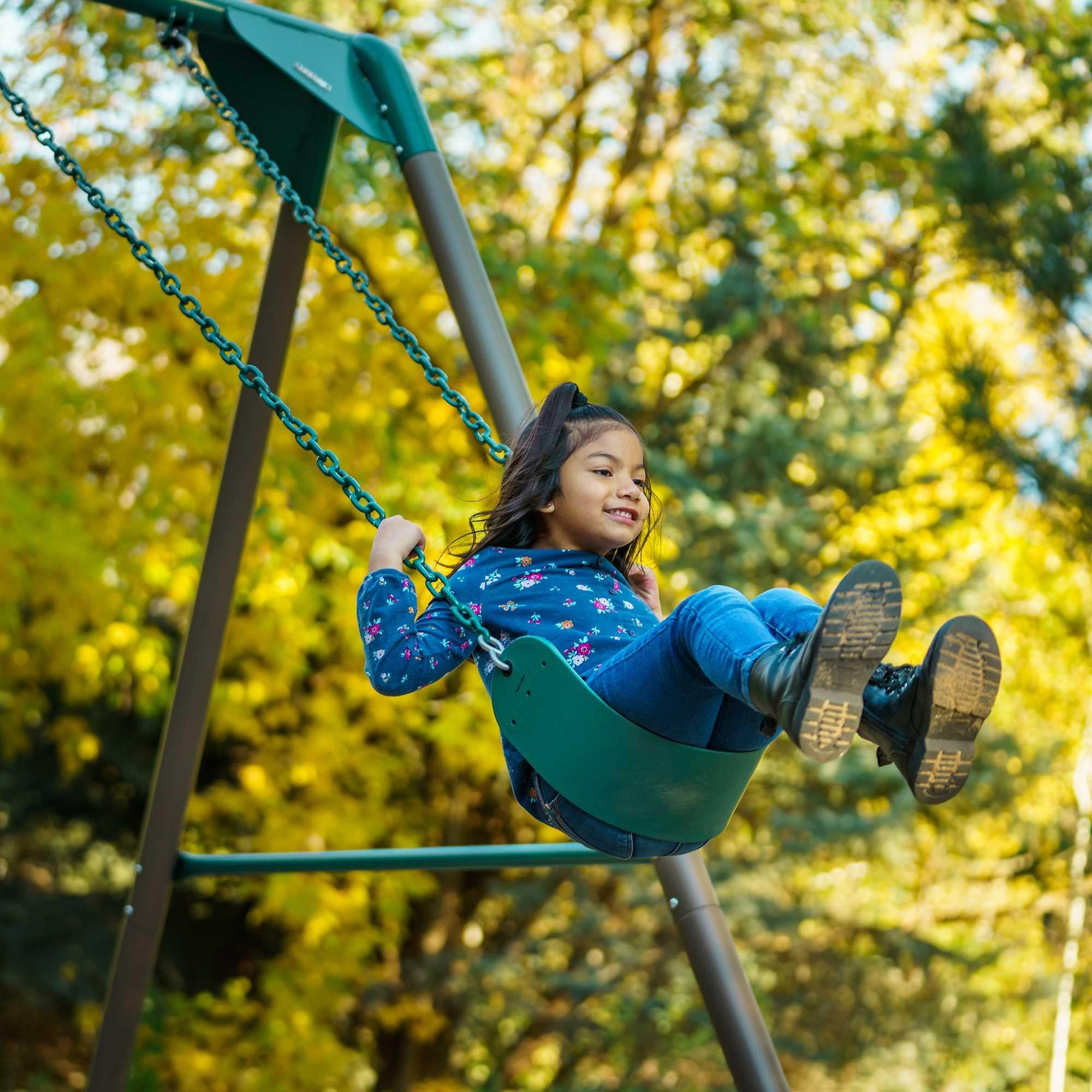 Lifetime Metal Swing Set (Earthtone) - 91137