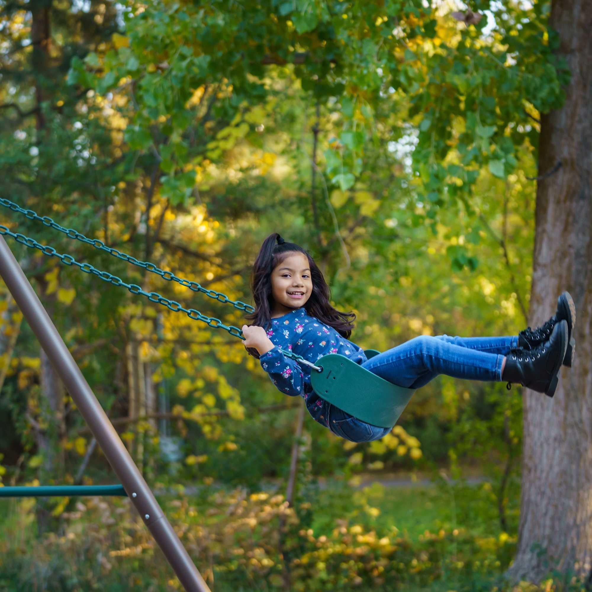 Lifetime Metal Swing Set (Earthtone) - 91137