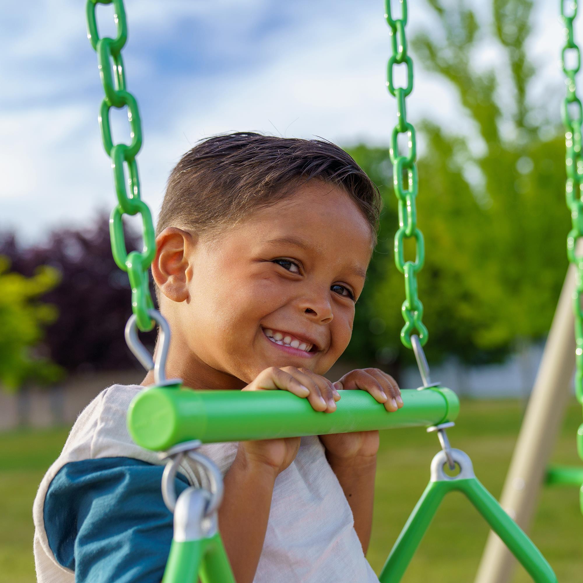 Lifetime Metal Swing Set (Spring Green) - 91206
