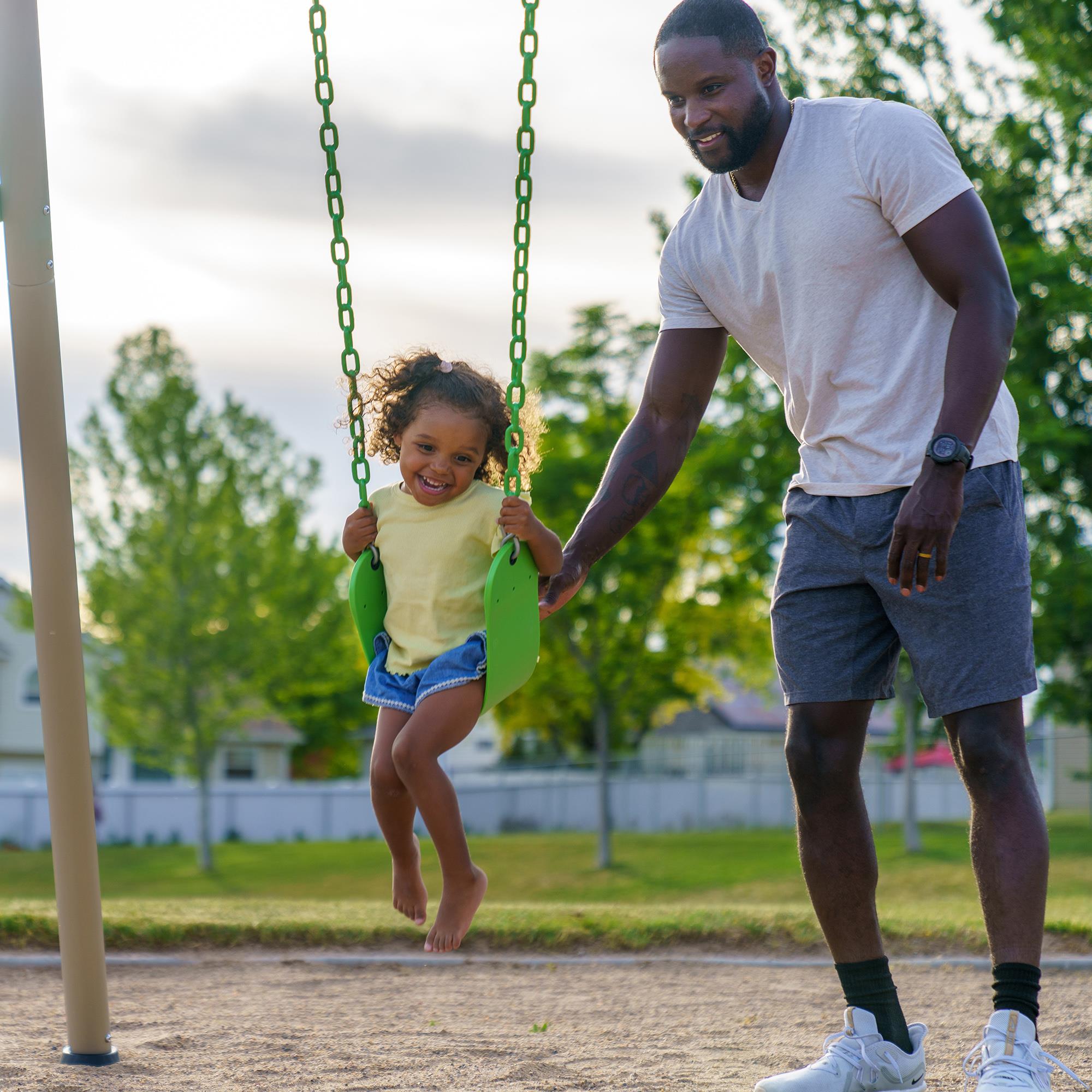 Lifetime Metal Swing Set (Spring Green) - 91206