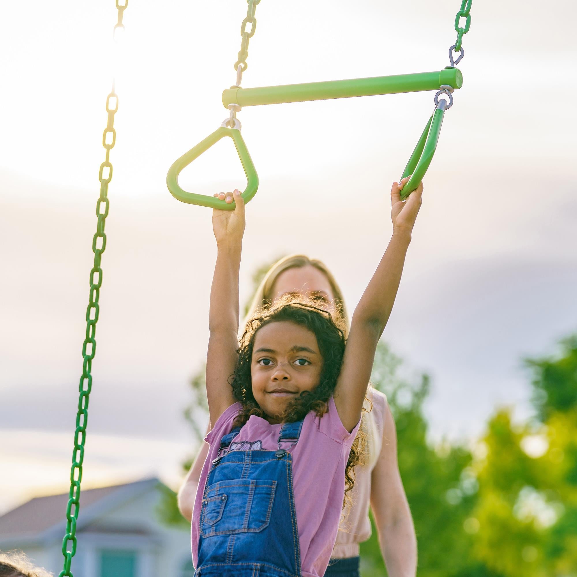Lifetime Metal Swing Set (Spring Green) - 91206