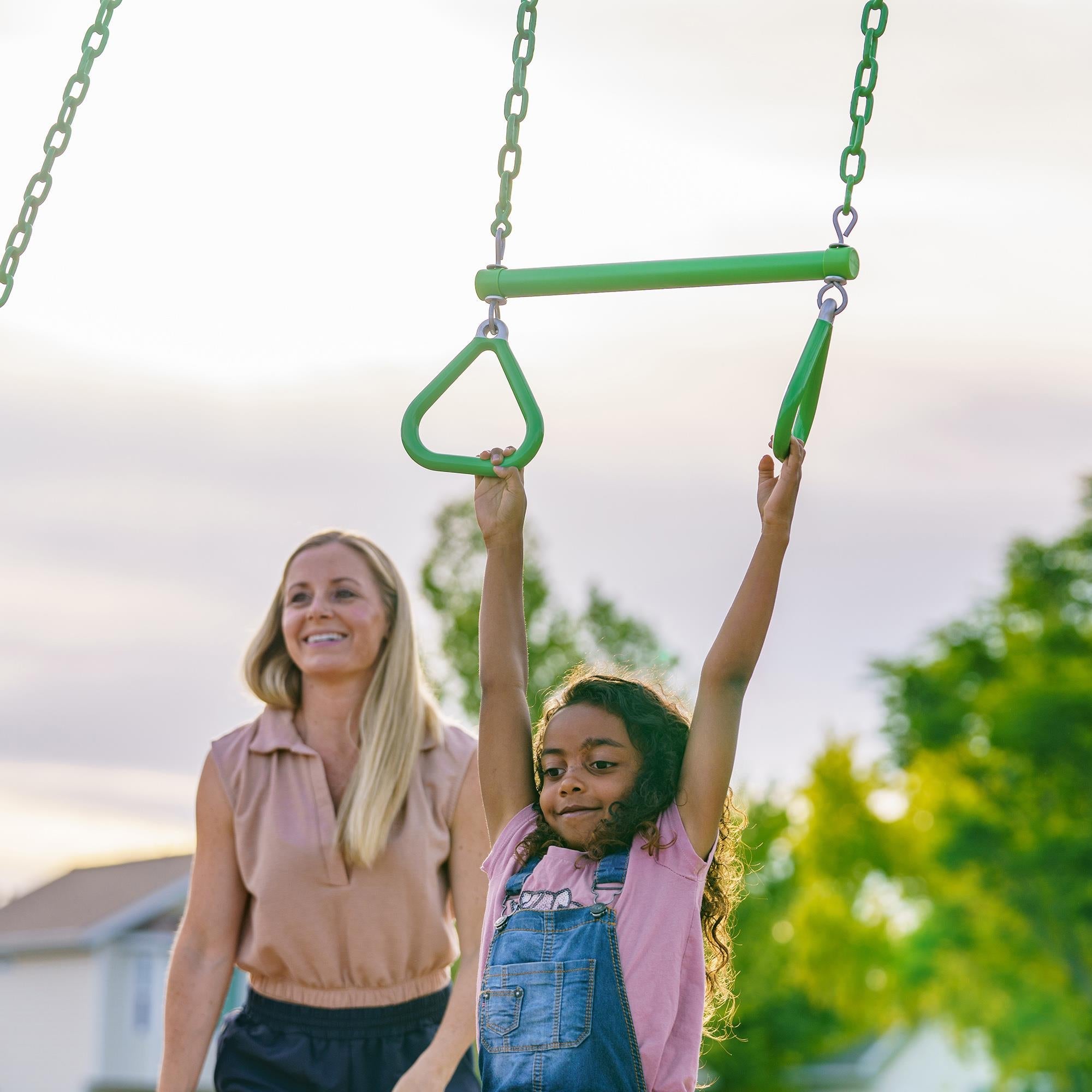 Lifetime Metal Swing Set (Spring Green) - 91206