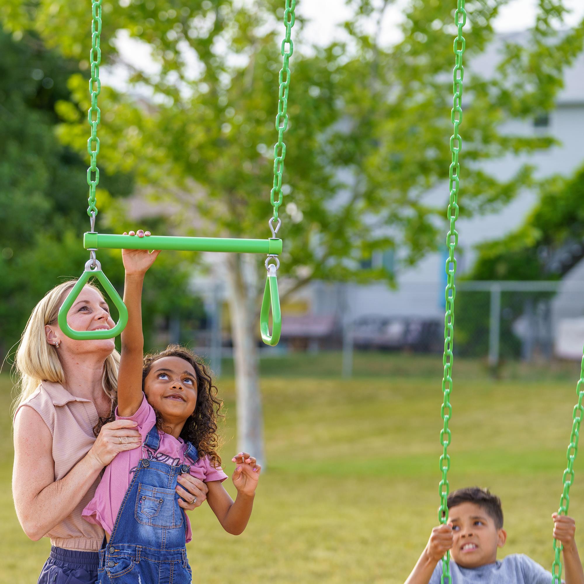 Lifetime Metal Swing Set (Spring Green) - 91206
