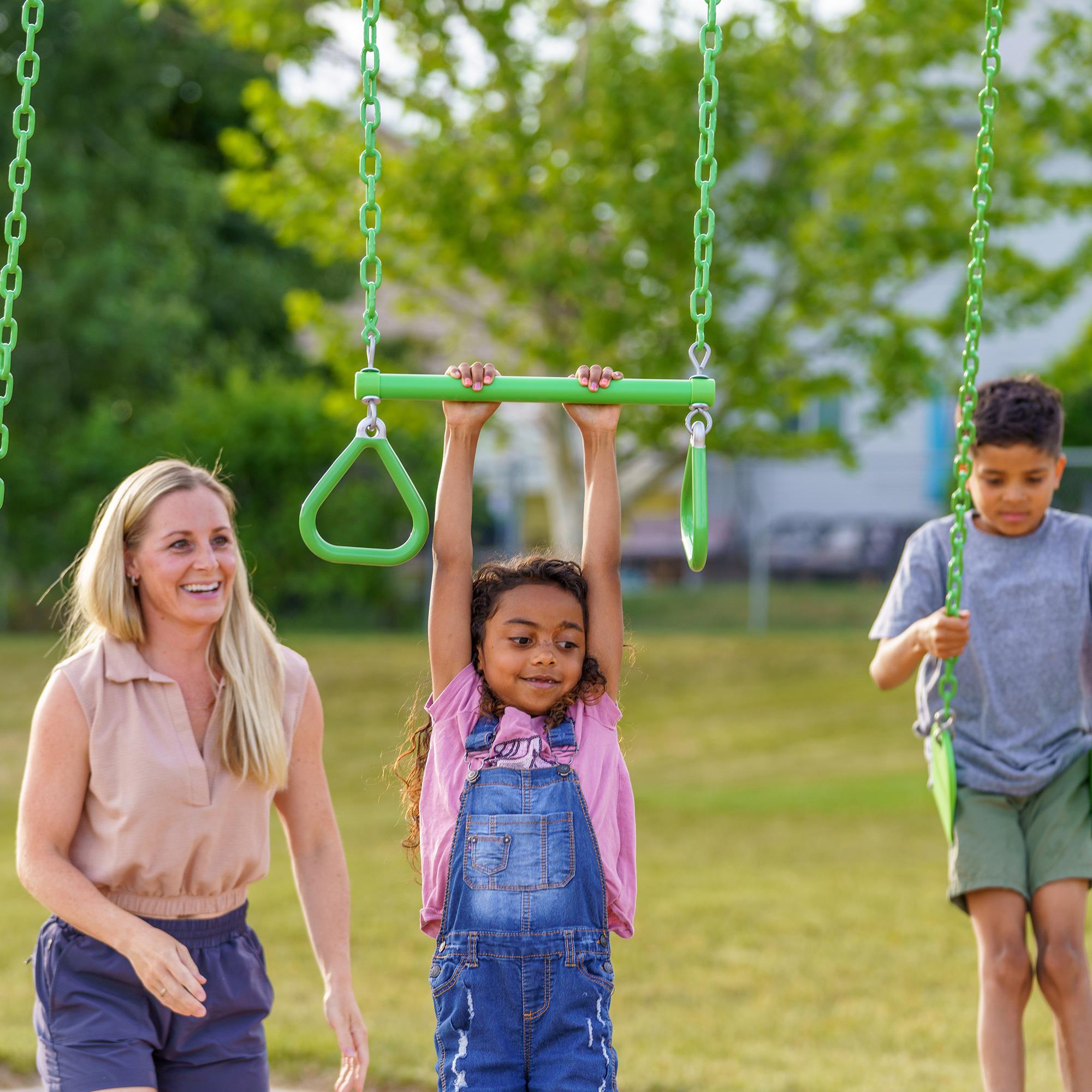 Lifetime Metal Swing Set (Spring Green) - 91206