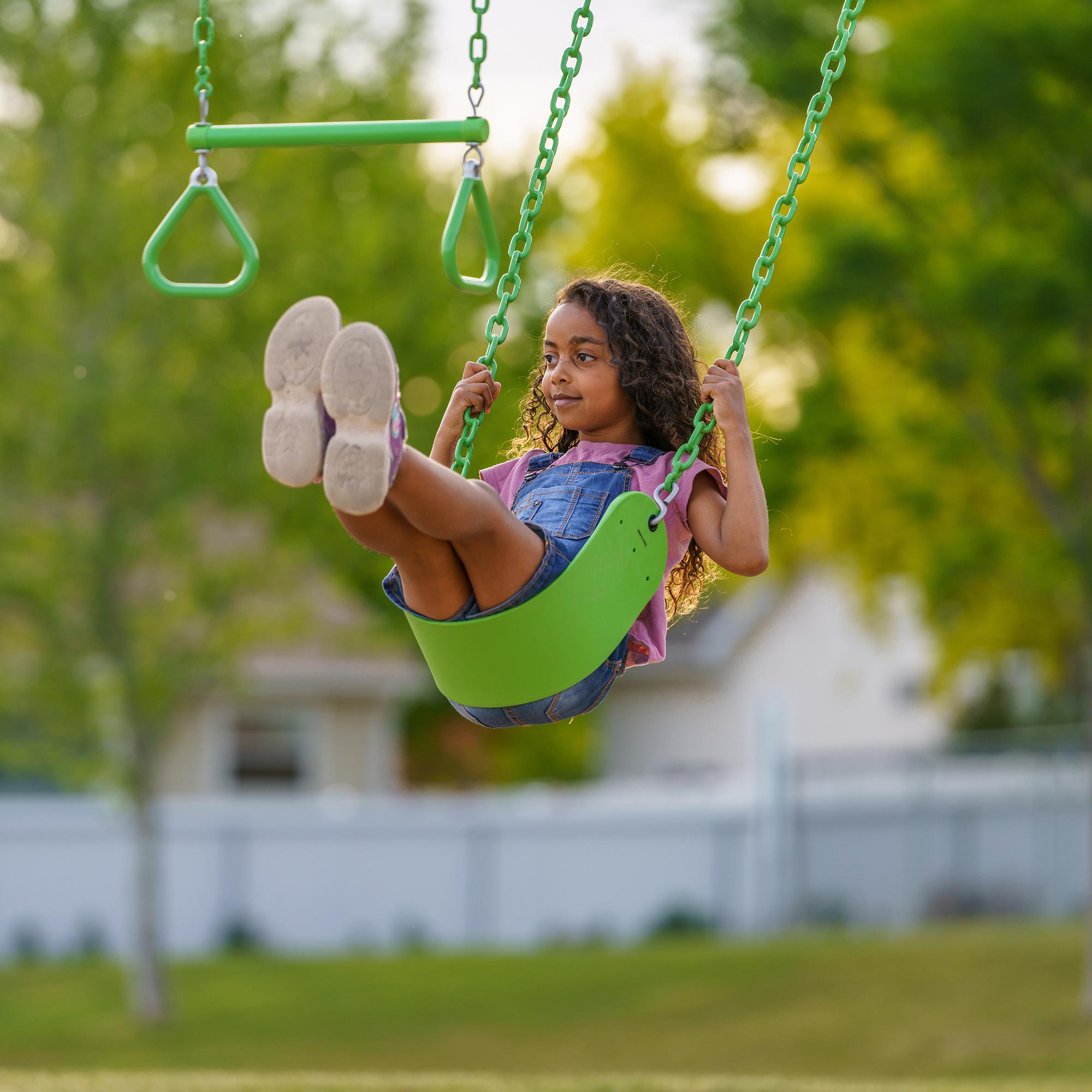 Lifetime Metal Swing Set (Spring Green) - 91206