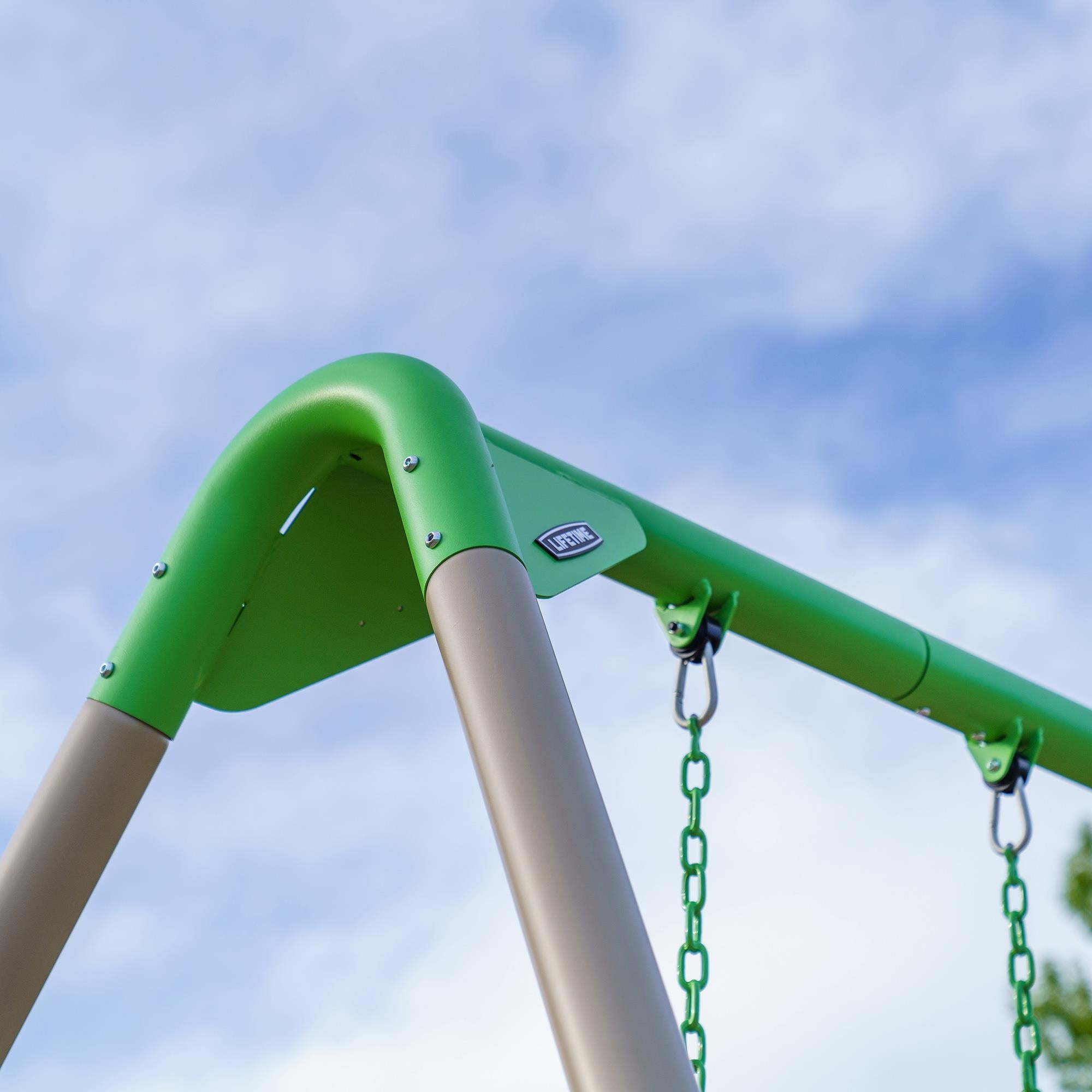 Lifetime Metal Swing Set (Spring Green) - 91206