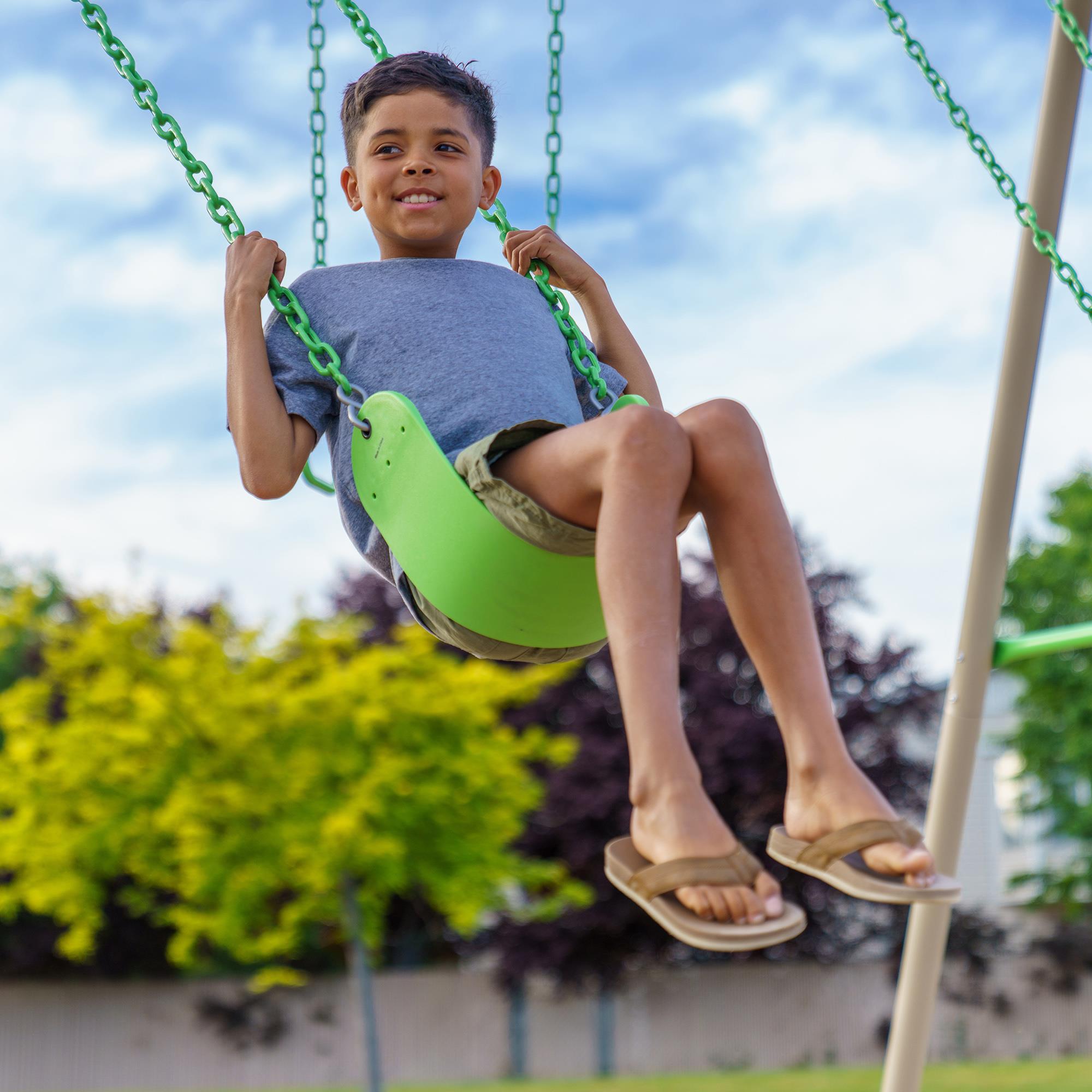Lifetime Metal Swing Set (Spring Green) - 91206
