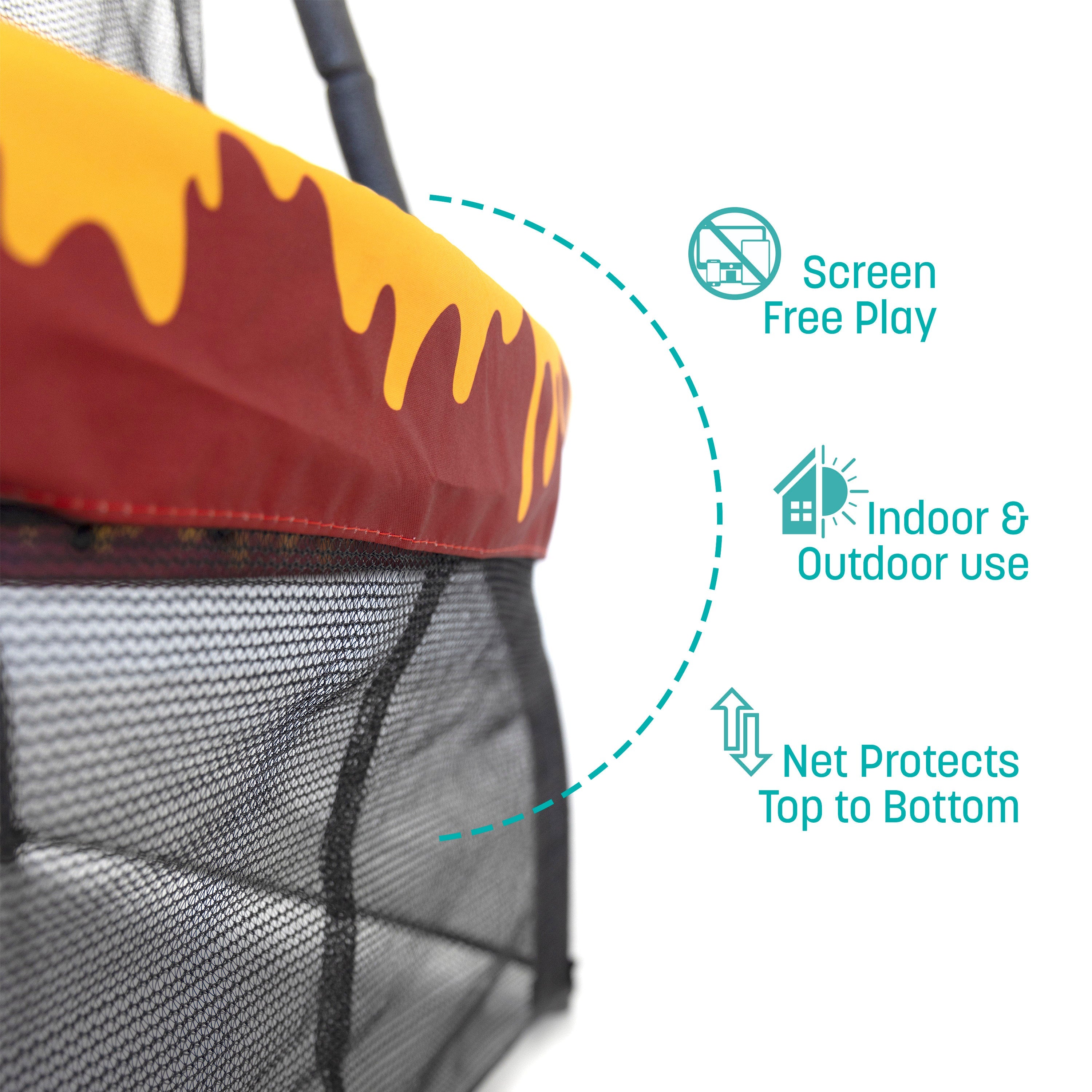 Skywalker Trampolines 48in Winnie the Pooh Mini Trampoline for Kids