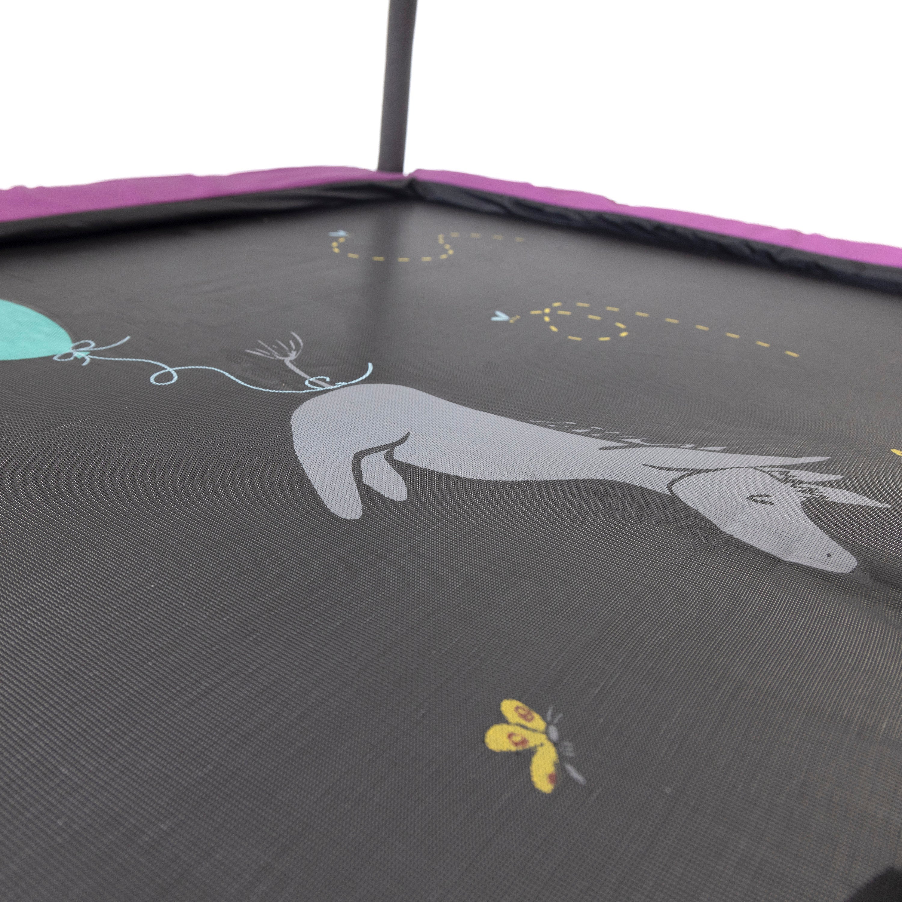 Skywalker Trampolines 6 x 4 Ft. Rectangle Eeyore Mini Trampoline for Kids