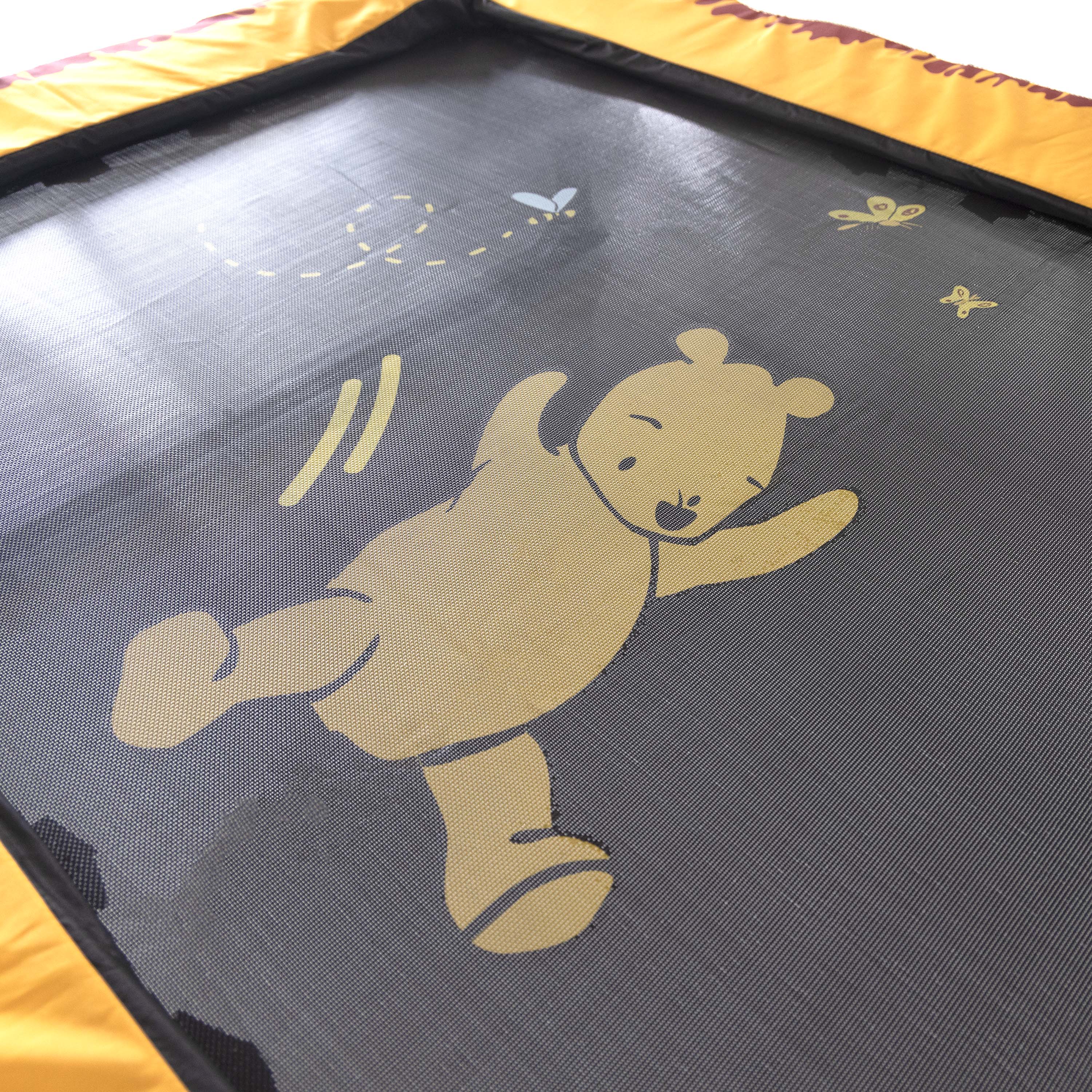 Skywalker Trampolines 6 x 4 Ft. Rectangle Winnie the Pooh Mini Trampoline for Kids