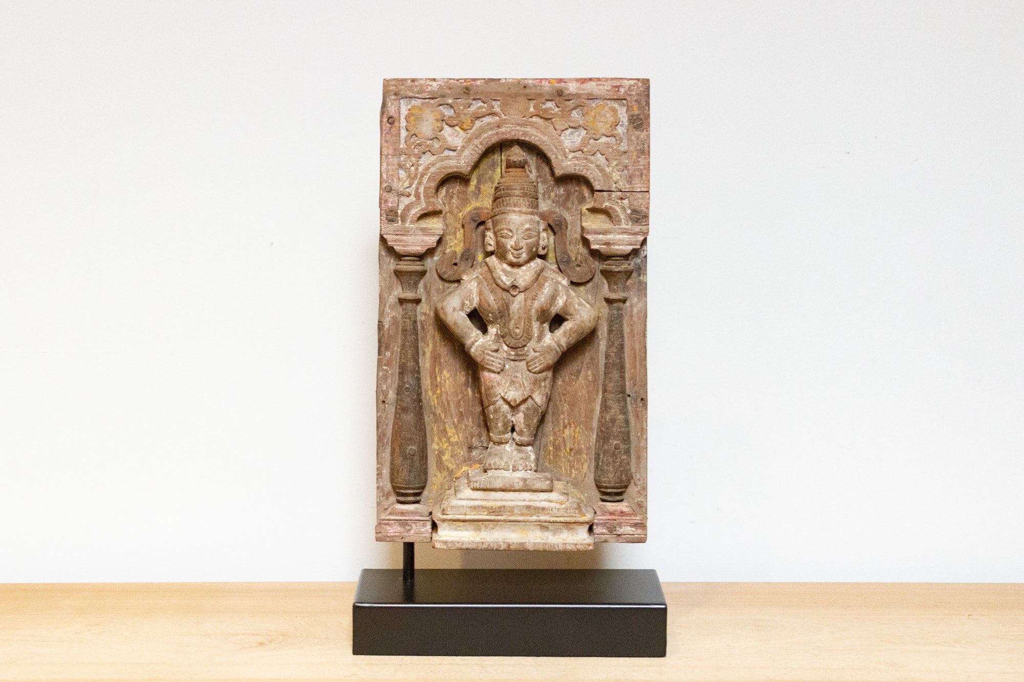 18th Century Carved Vishnu Temple Carving