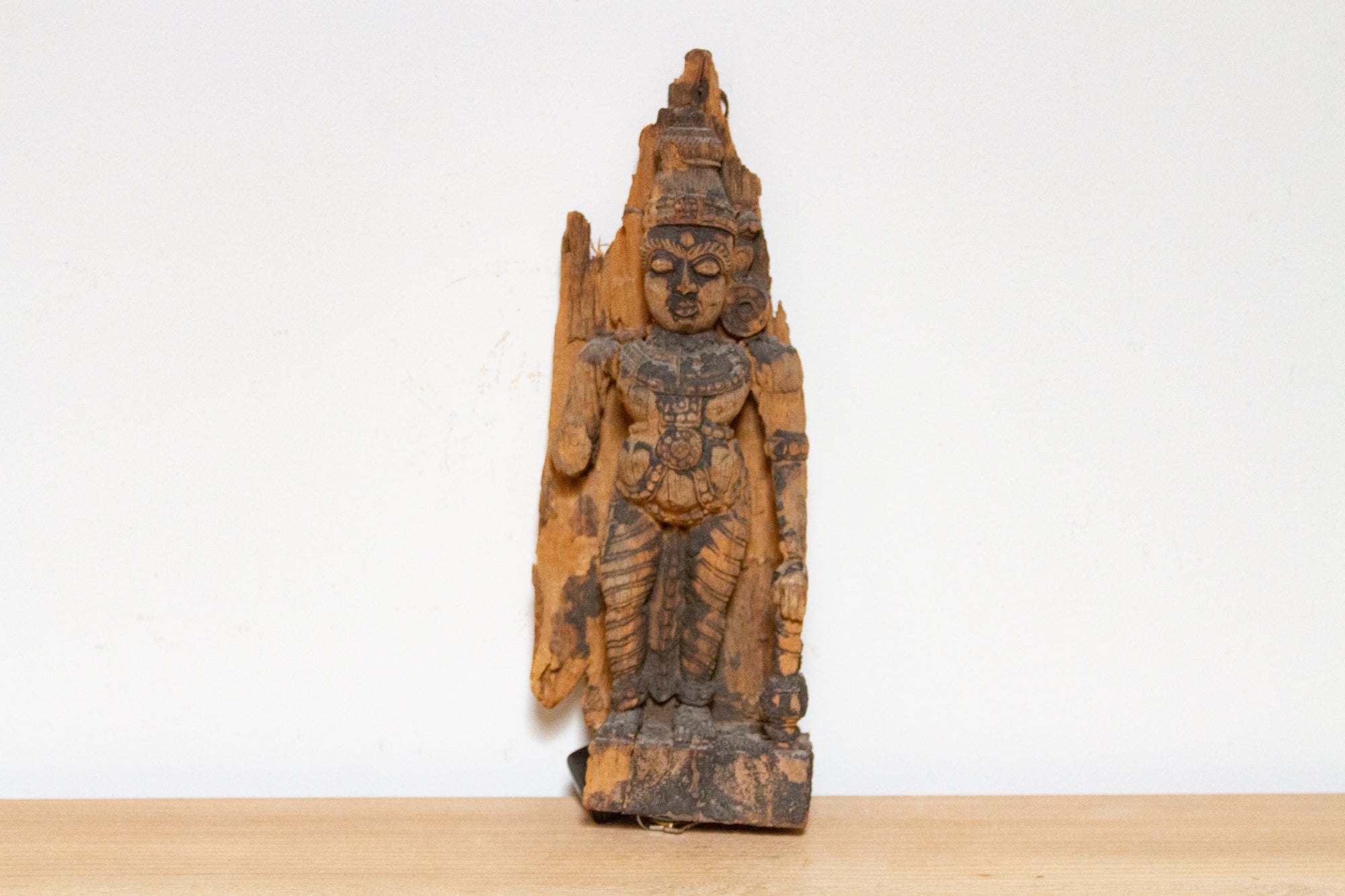 18th Century Carved Indian Statue