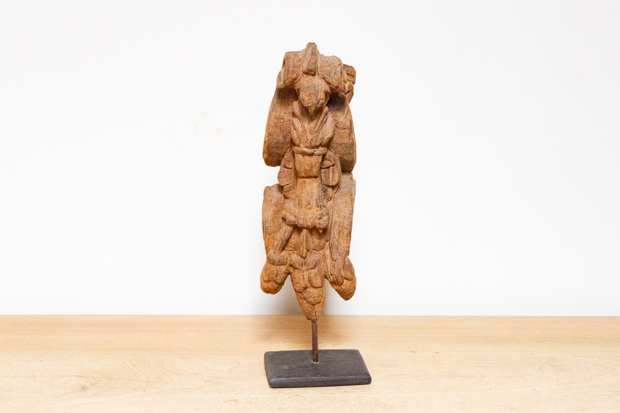 1700's Carved Peacock Corbel