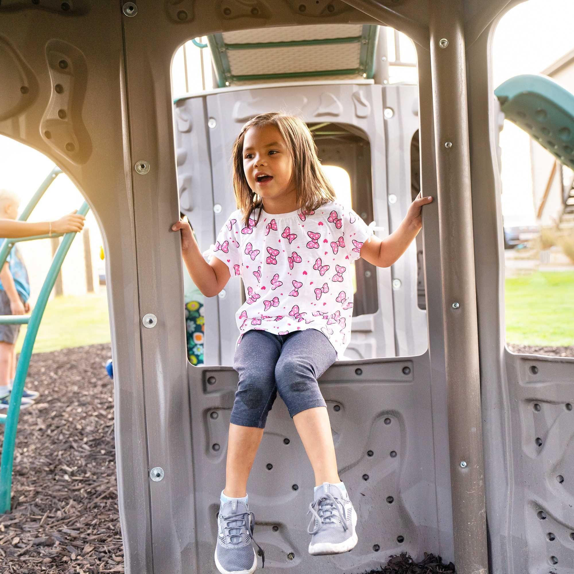 Lifetime Double Adventure Tower with Monkey Bars - 90966