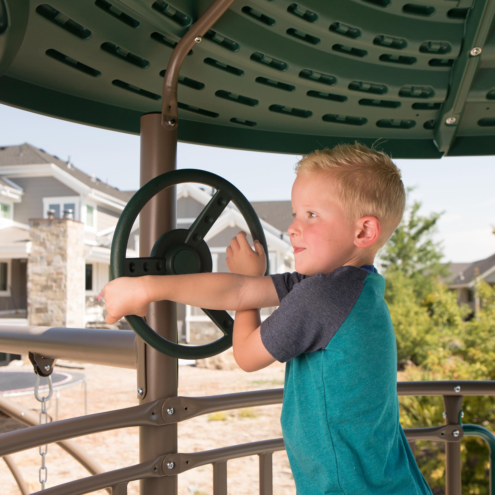 Lifetime Adventure Tower Playset with Spider Swing - 91201