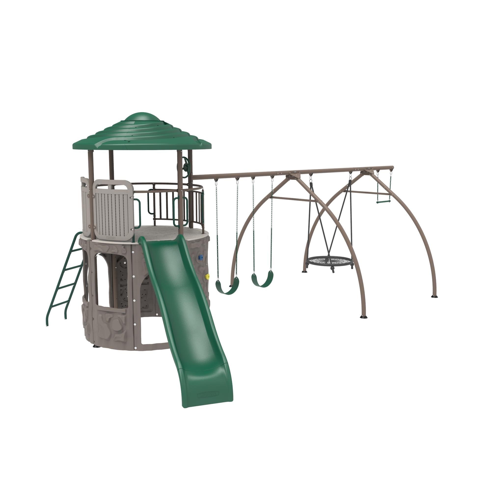 Lifetime Adventure Tower Playset with Spider Swing - 91201