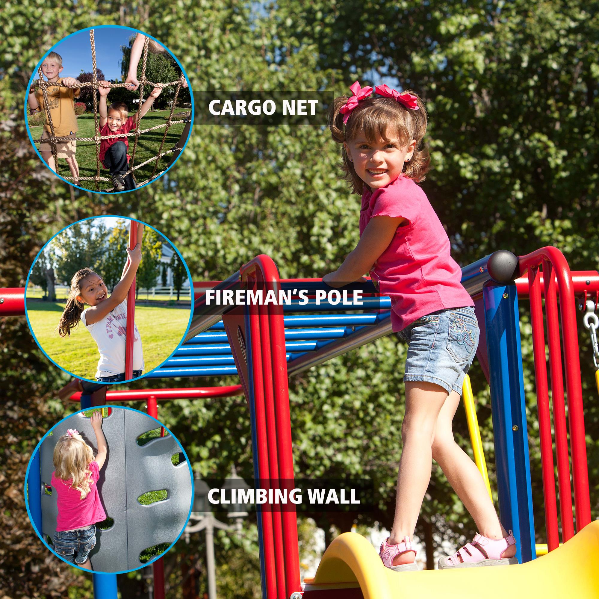 Lifetime Big Stuff Deluxe Swing Set (Primary) - 91087