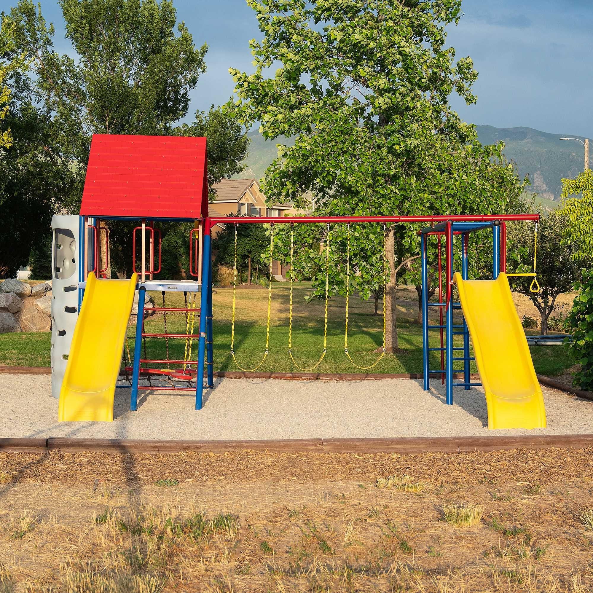 Lifetime Big Stuff Deluxe Swing Set (Primary) - 91087