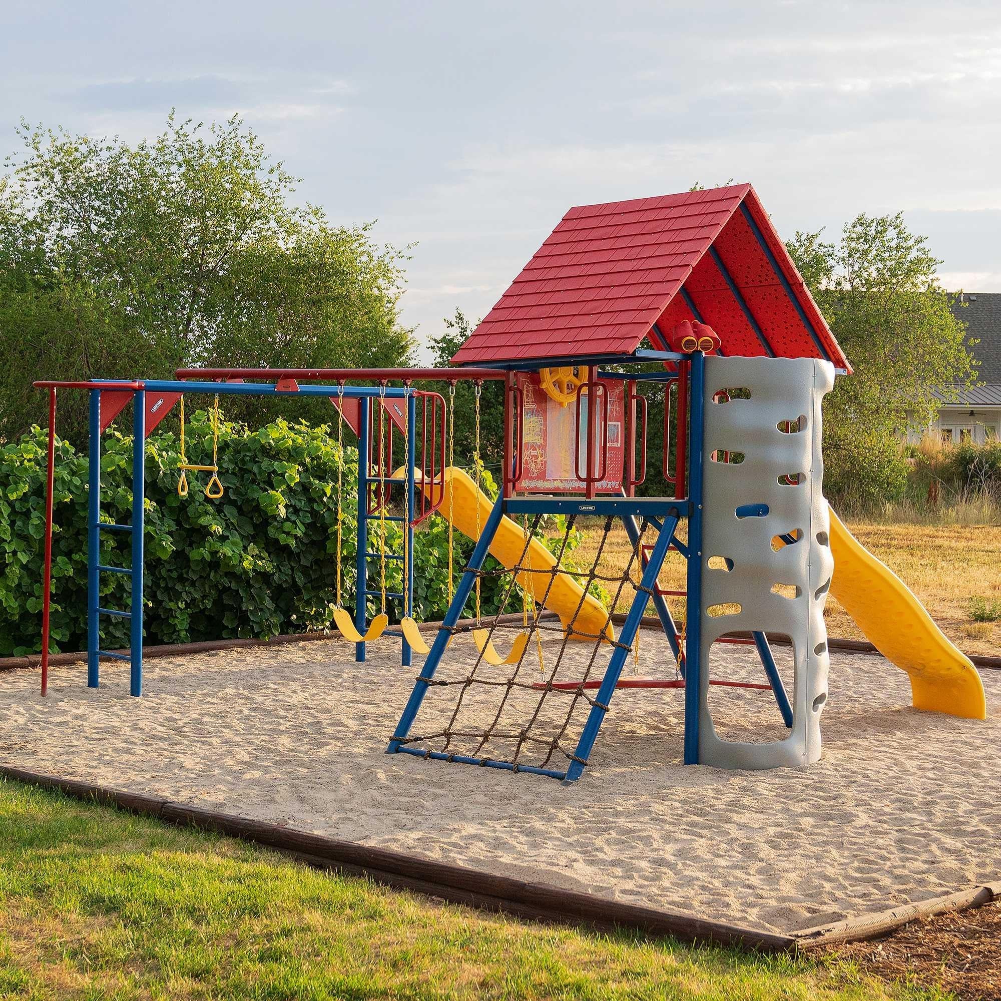 Lifetime Big Stuff Deluxe Swing Set (Primary) - 91087