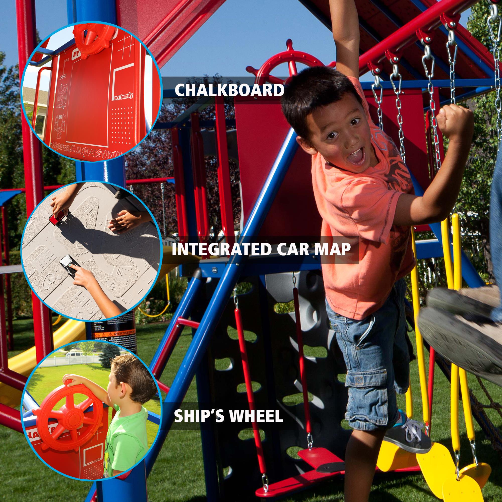 Lifetime Big Stuff Deluxe Swing Set (Primary) - 91087