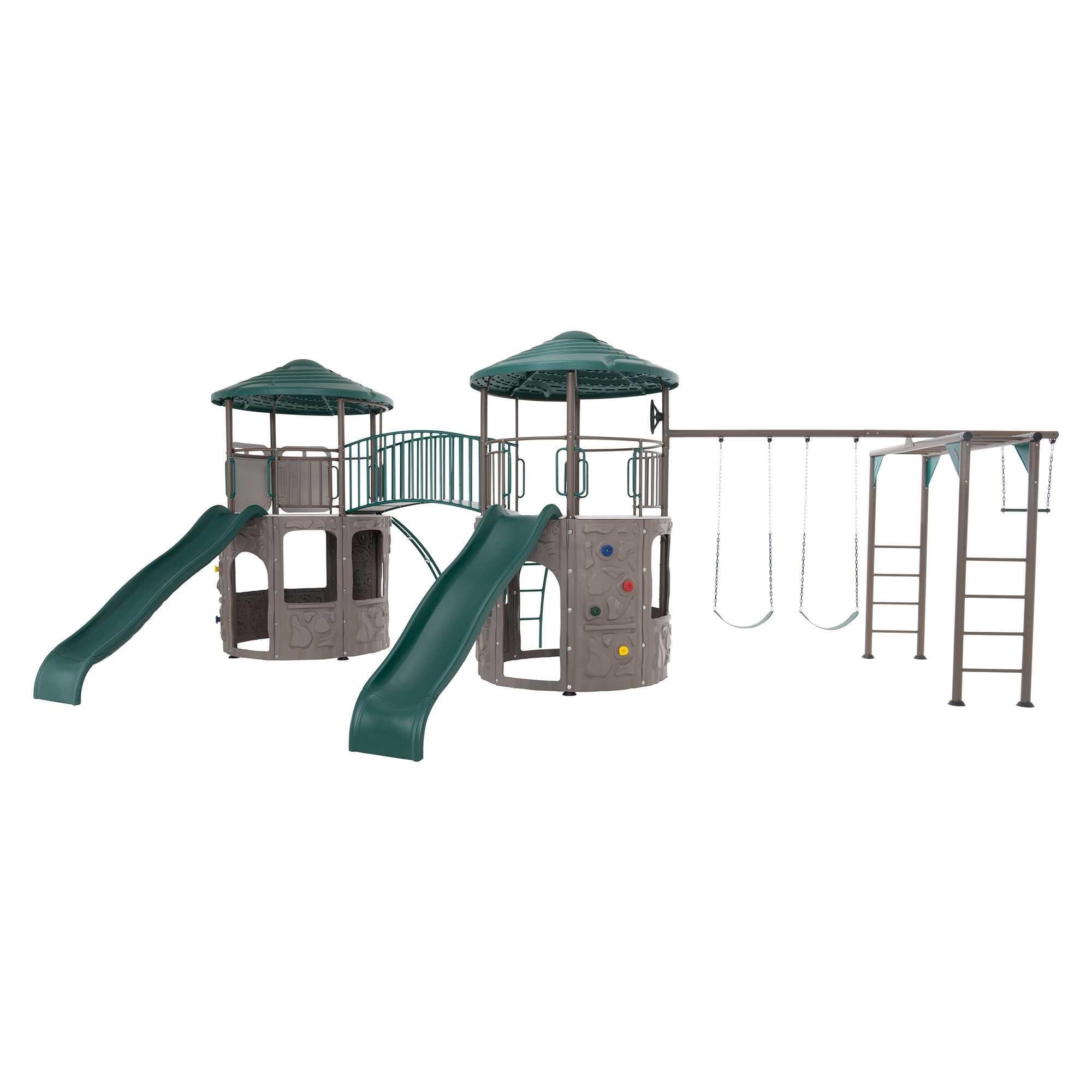 Lifetime Double Adventure Tower with Monkey Bars - 90966