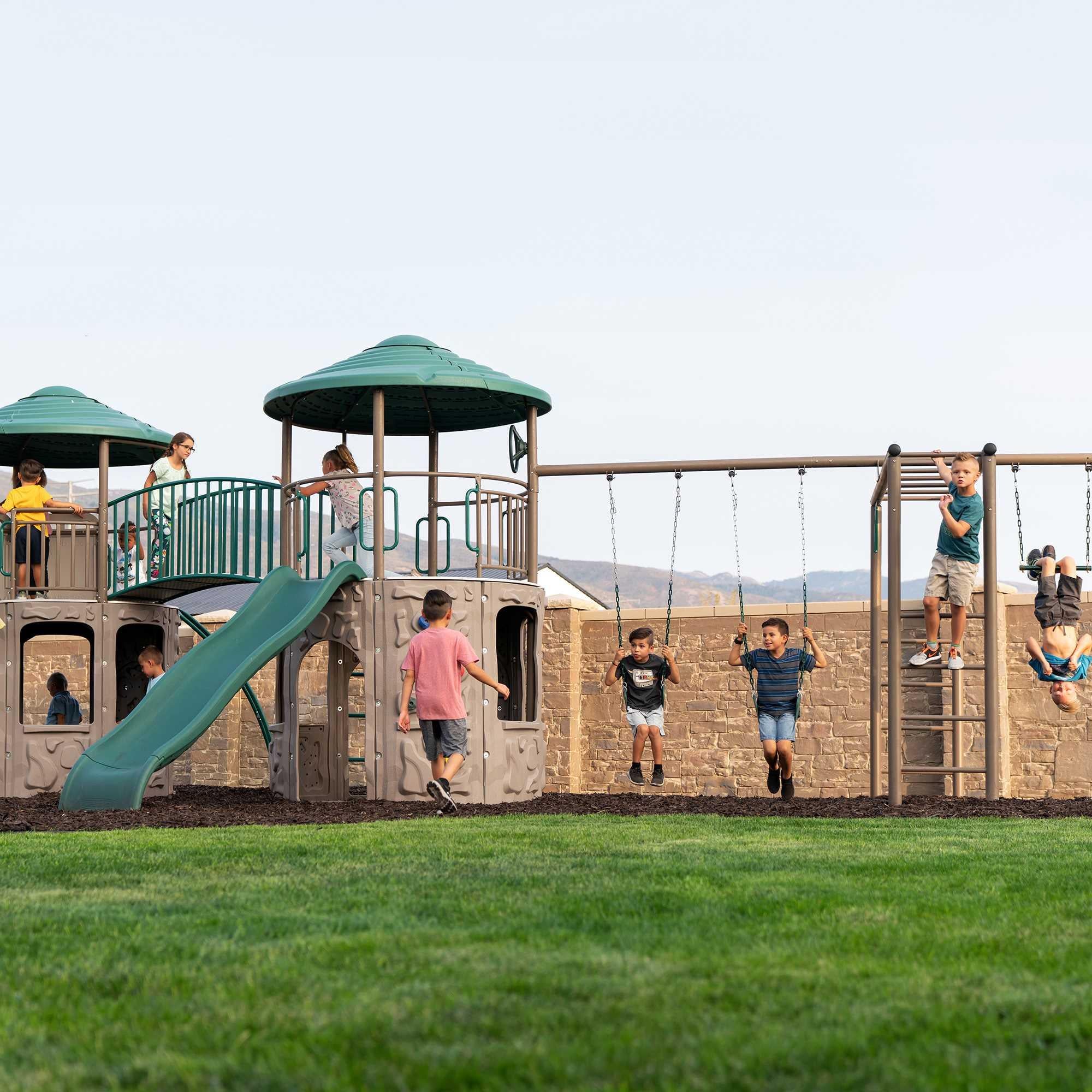 Lifetime Double Adventure Tower with Monkey Bars - 90966