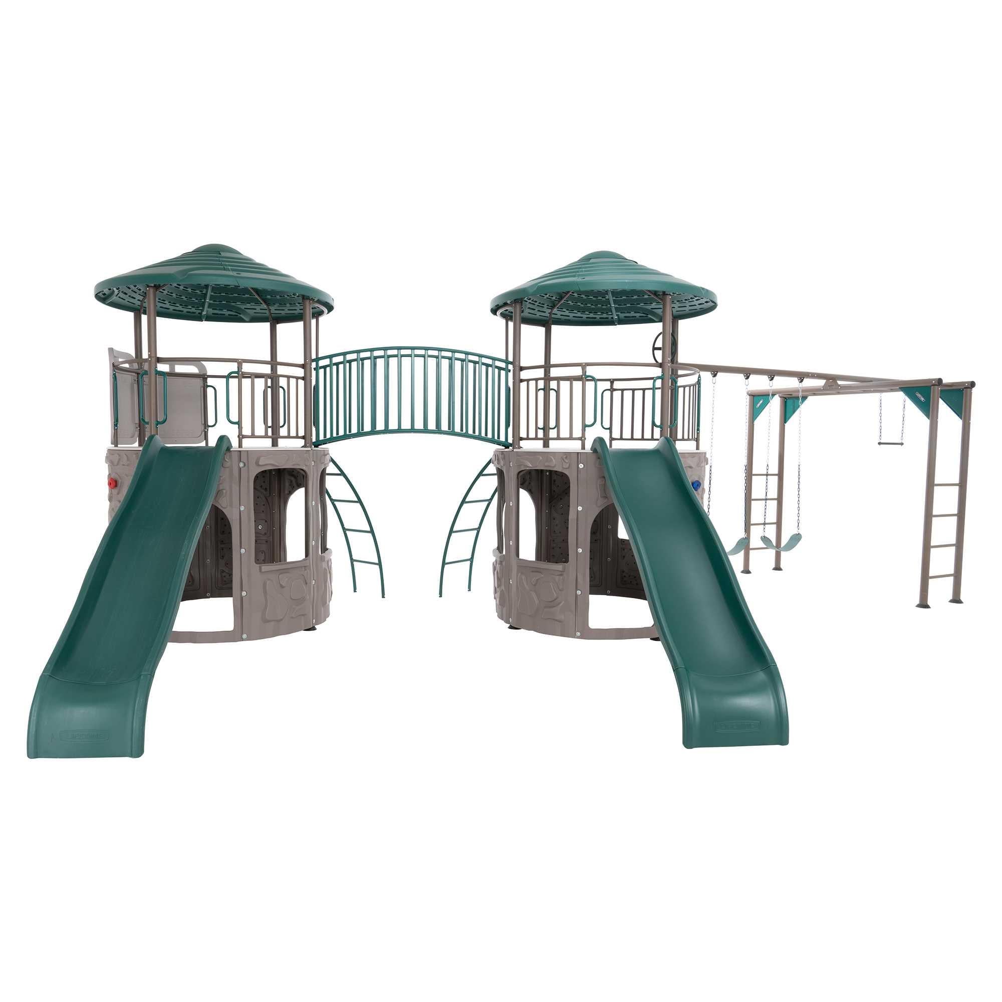 Lifetime Double Adventure Tower with Monkey Bars - 90966