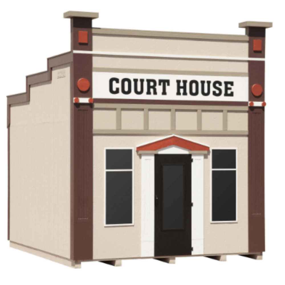Little Cottage Co. Court House Playhouse Kit