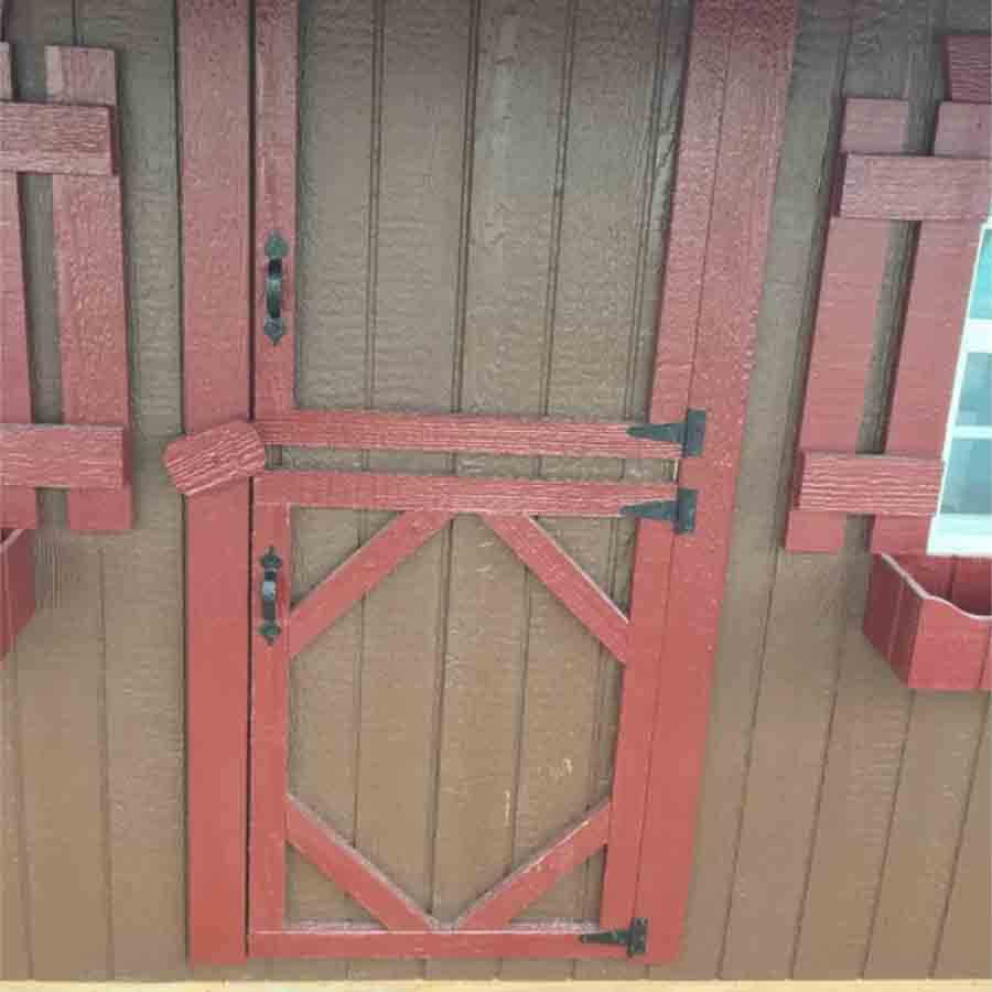 Little Cottage Co. The Craftsman With Slide Playhouse Kit