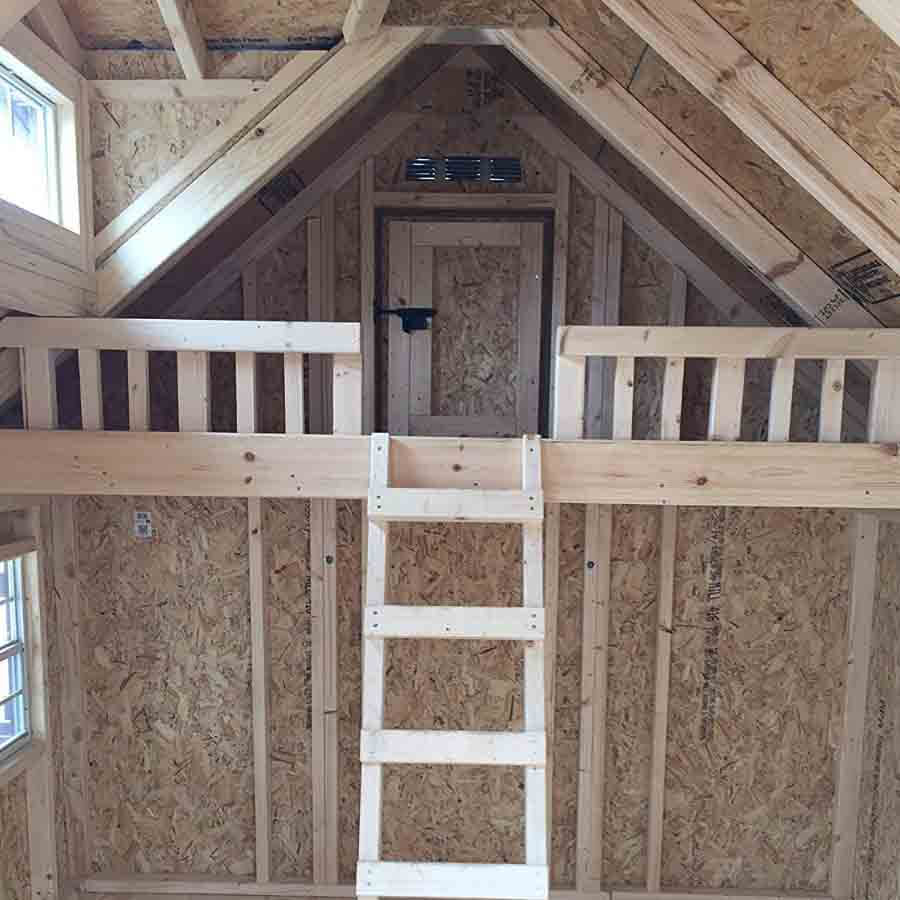 Little Cottage Co. The Craftsman With Slide Playhouse Kit