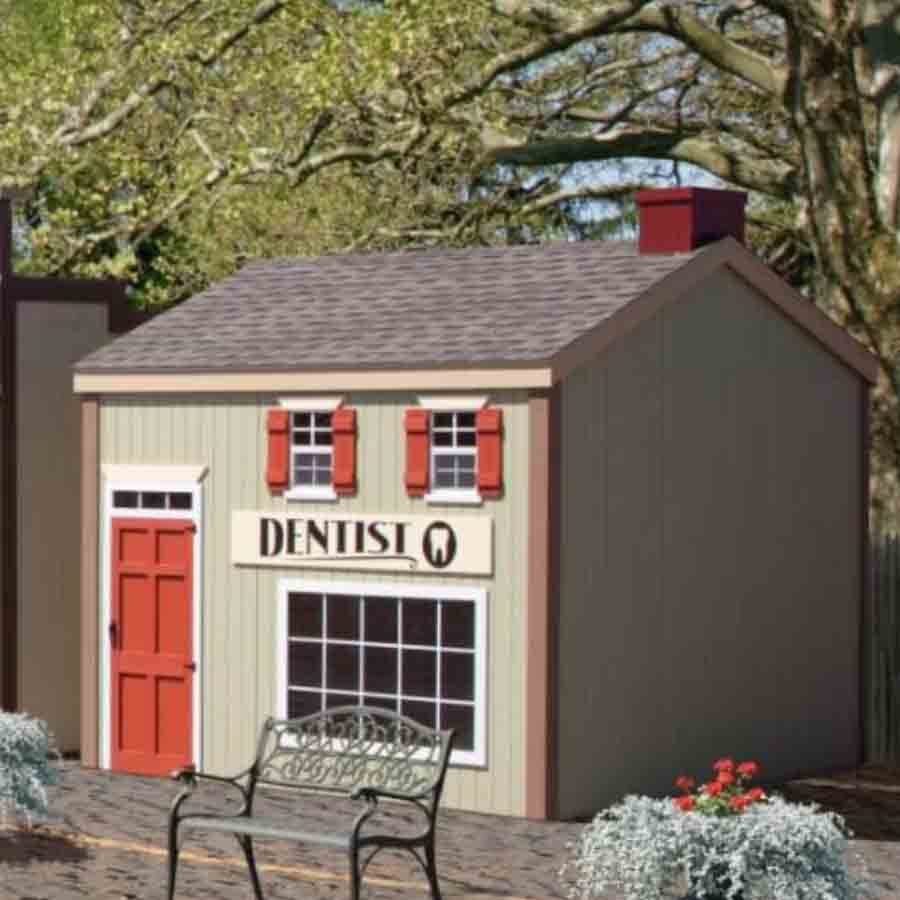 Little Cottage Co. Dentist Office Playhouse Kit