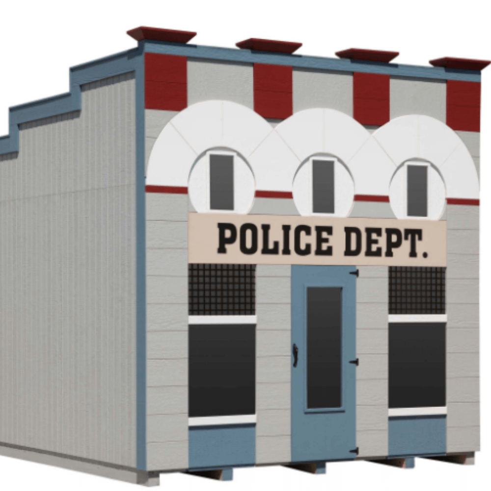 Little Cottage Co. Police Department Playhouse Kit