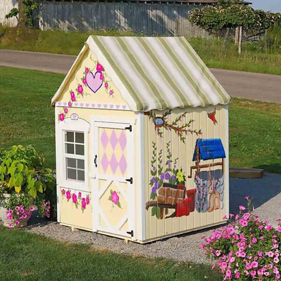 Little Cottage Co. The Sweetbriar Cottage Playhouse Kit