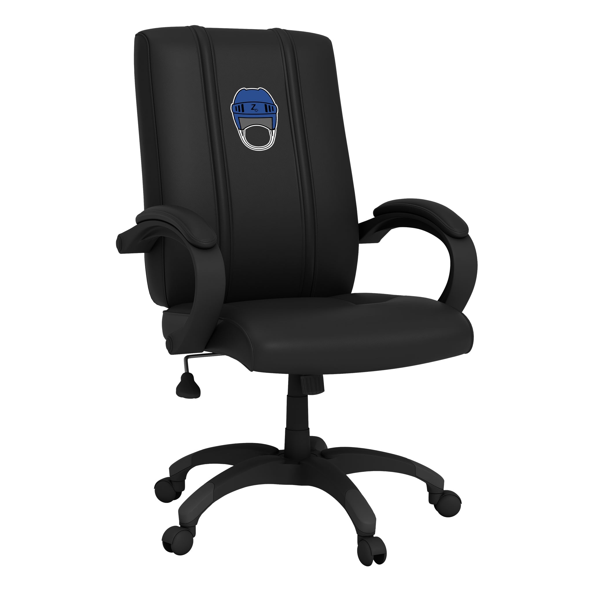 Office Chair 1000 with Hockey Helmet Gaming Logo